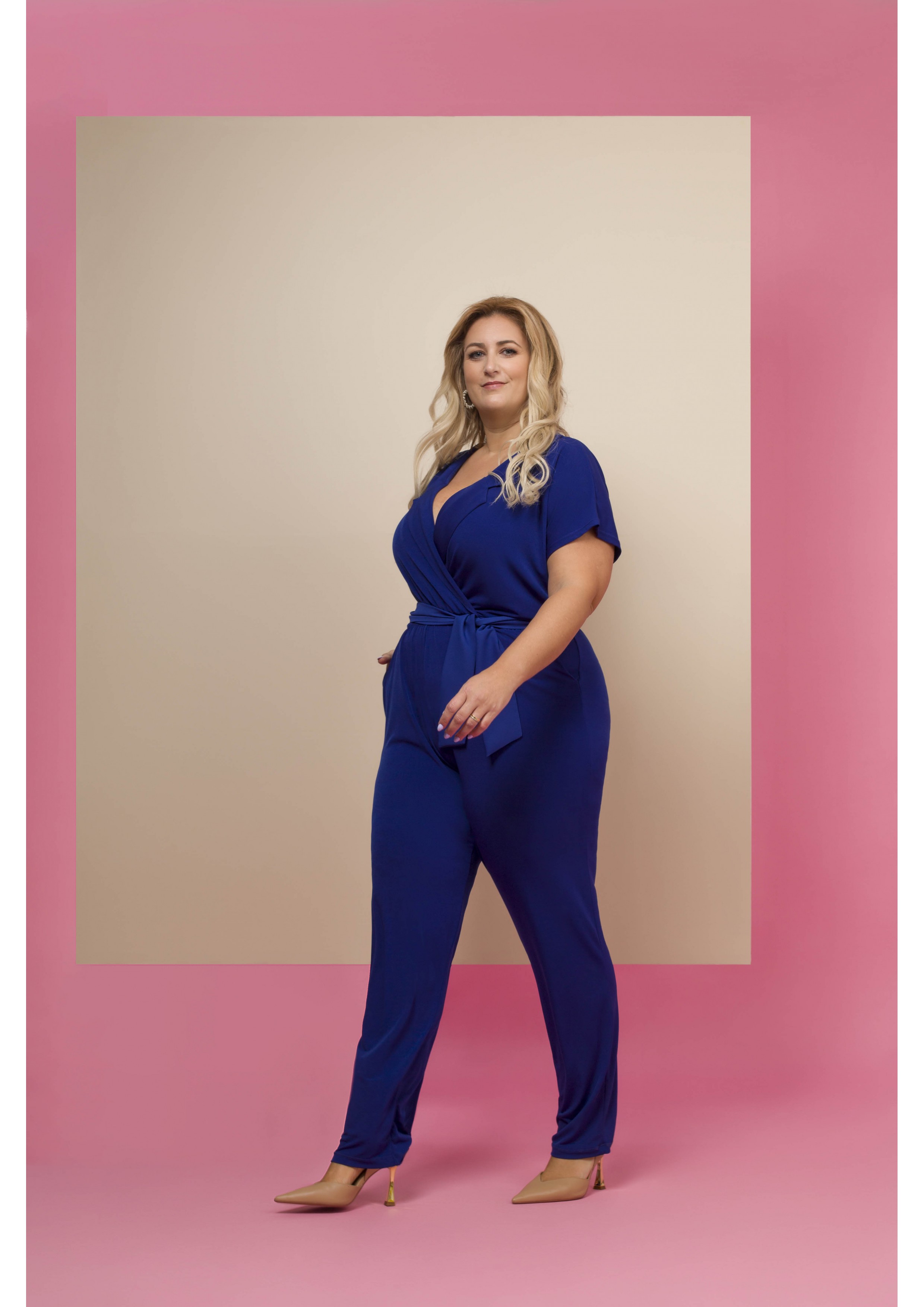 Knitted Jumpsuit Spring...