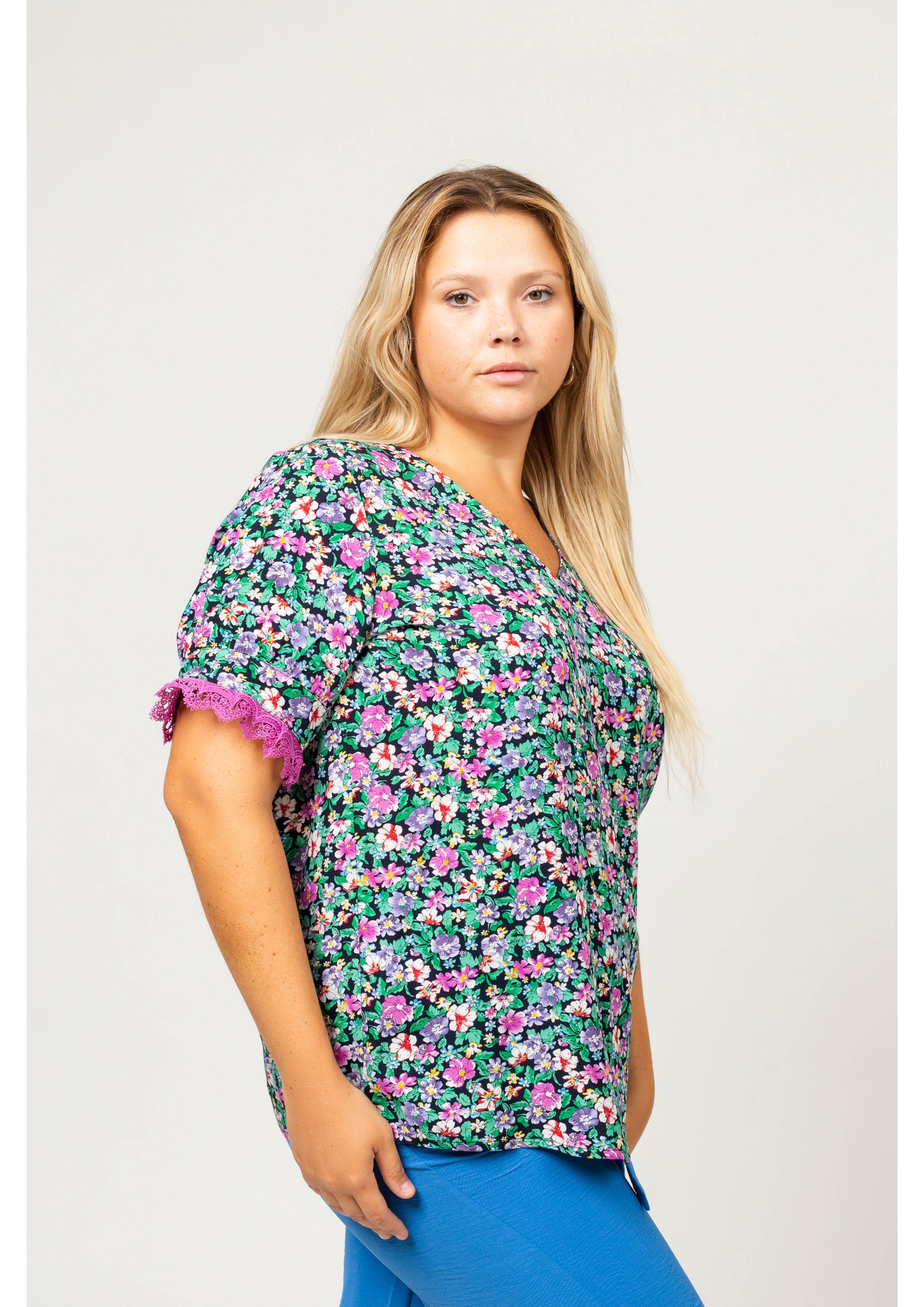 Tunic in Printed Fabric...