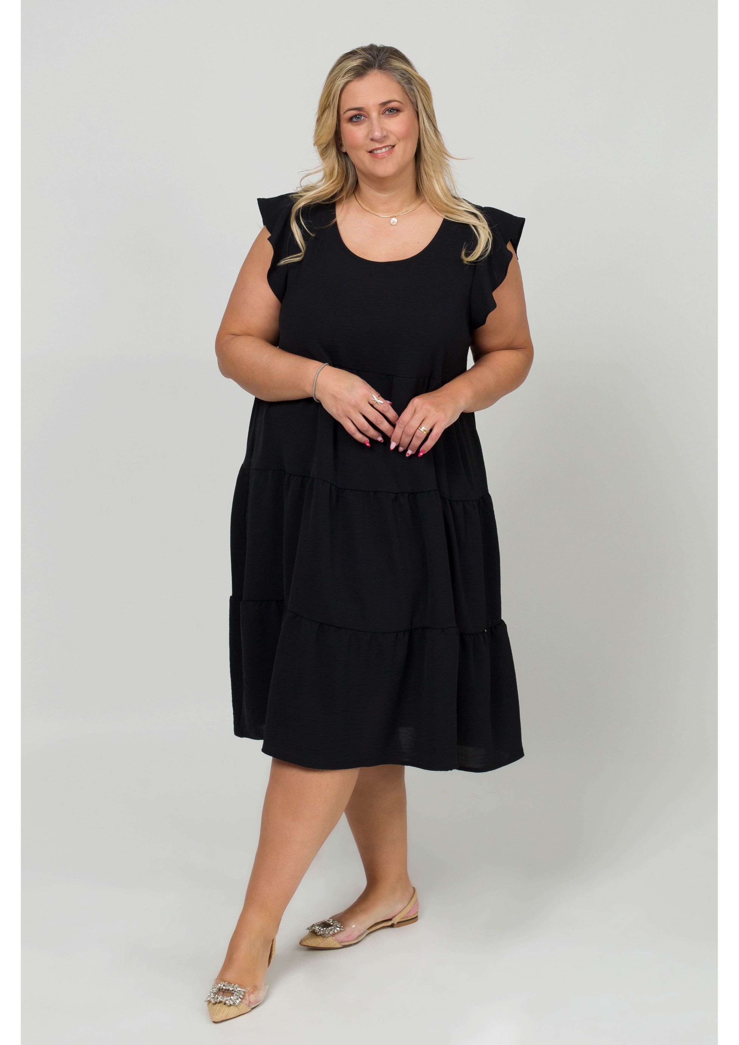 Ruffled Dress Spring Summer...