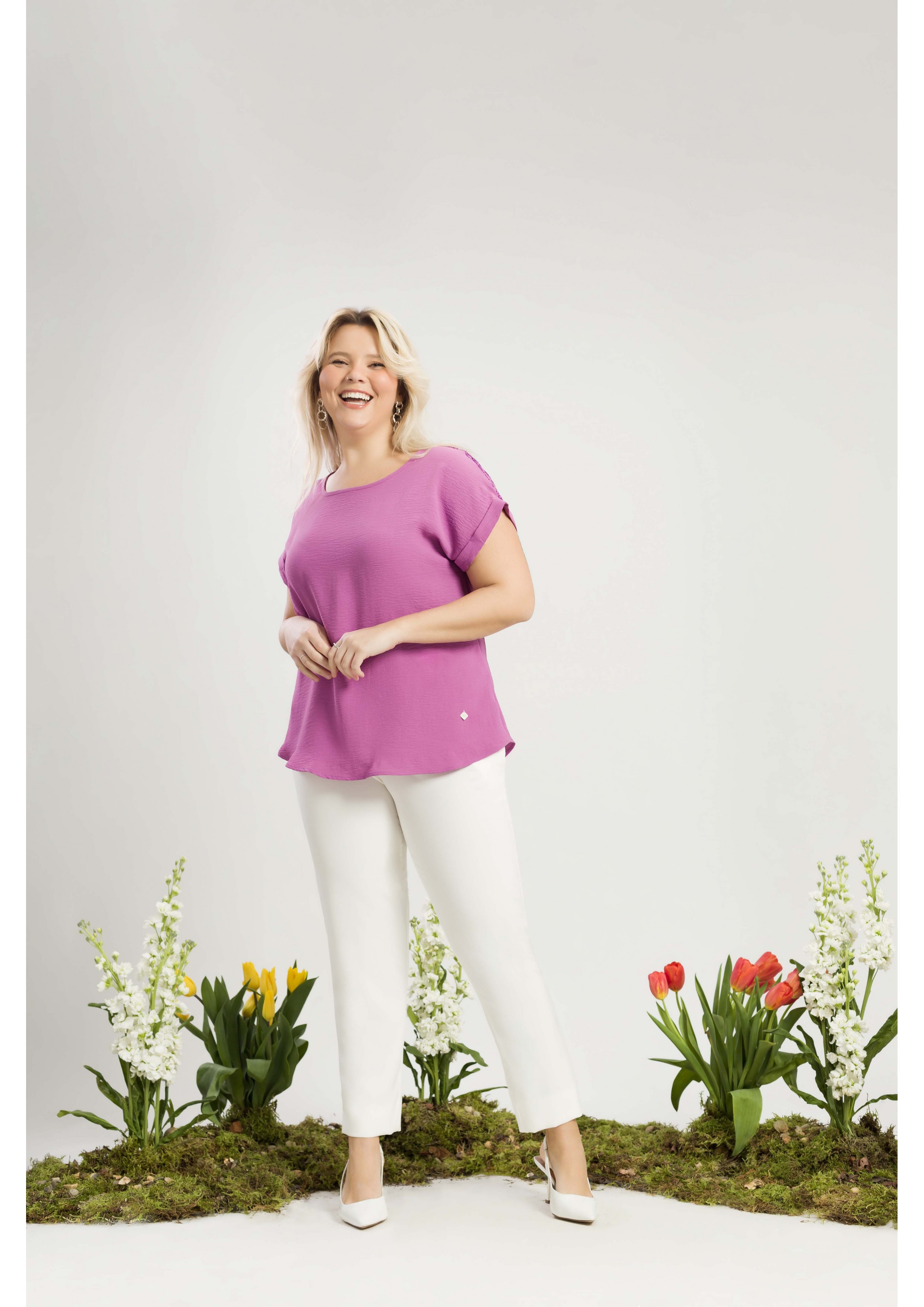 Fabric Pants Spring Summer...