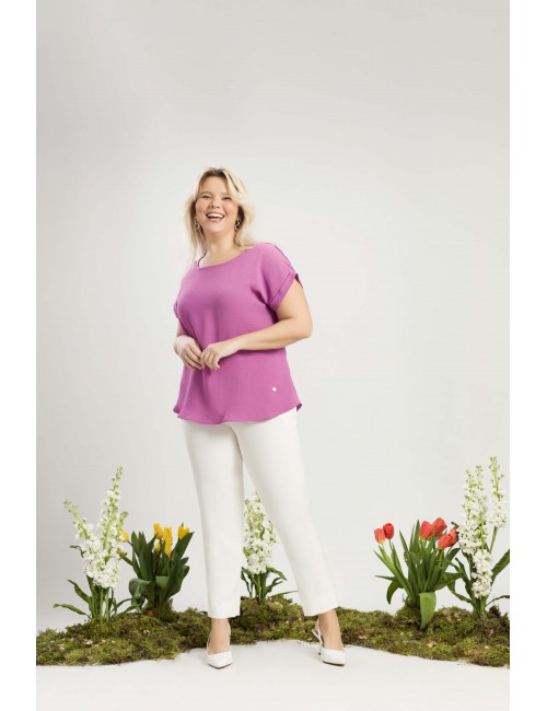 Pantalon en tissu...