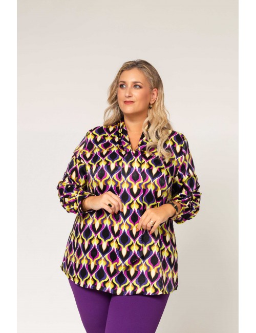 Printed Fabric Blouse...