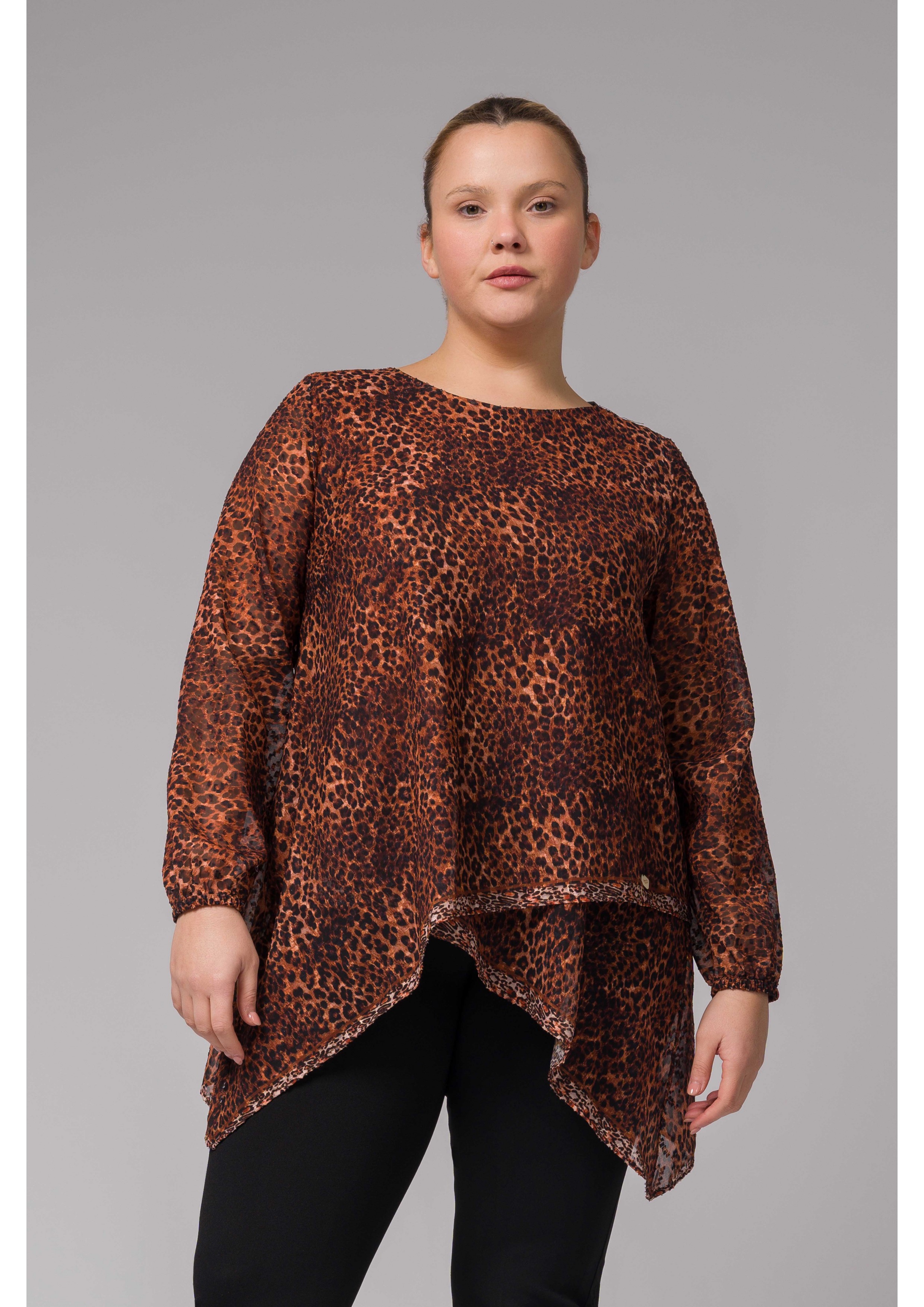 Tunic in Printed Fabric...