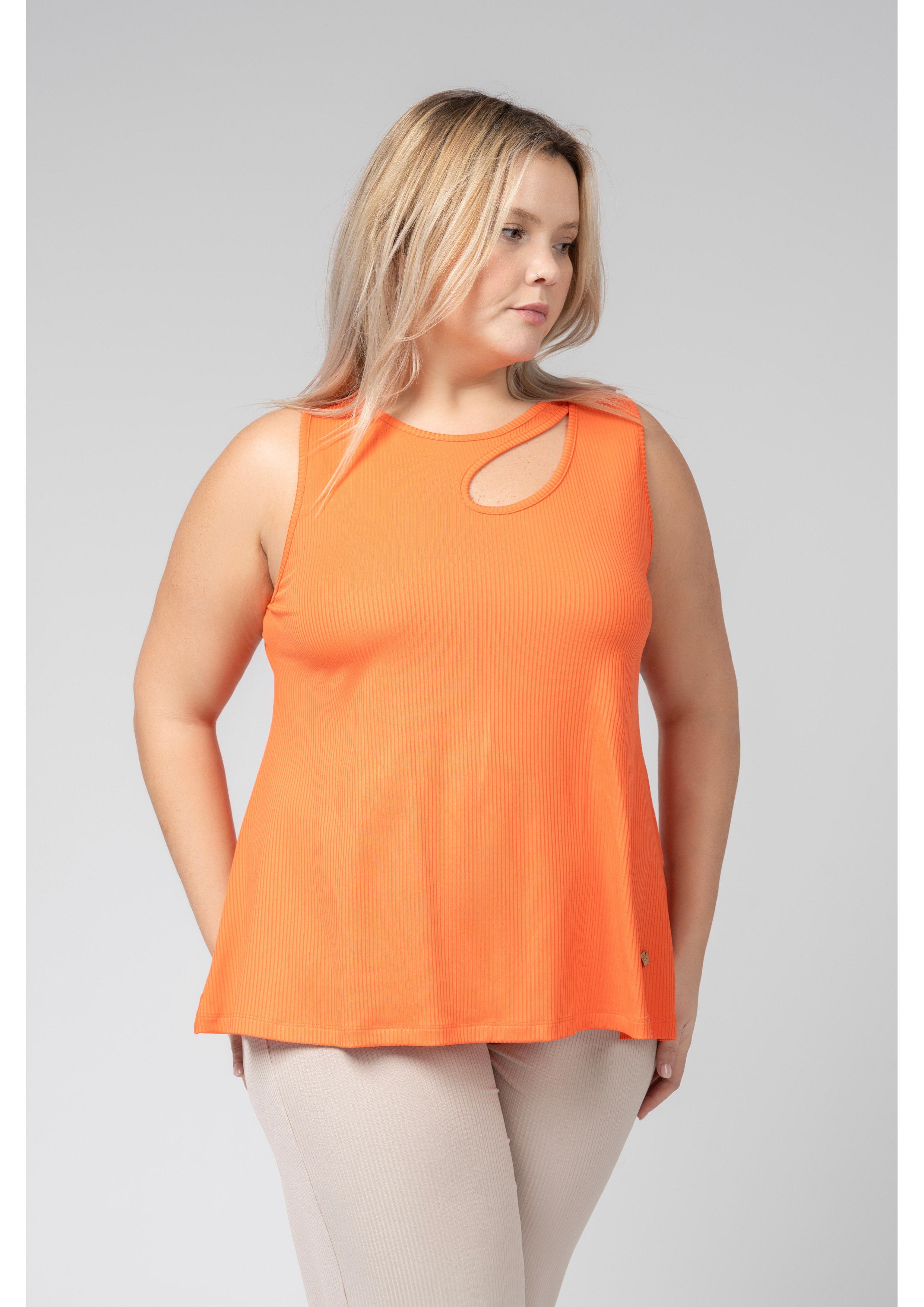 Débardeur en maille unie...