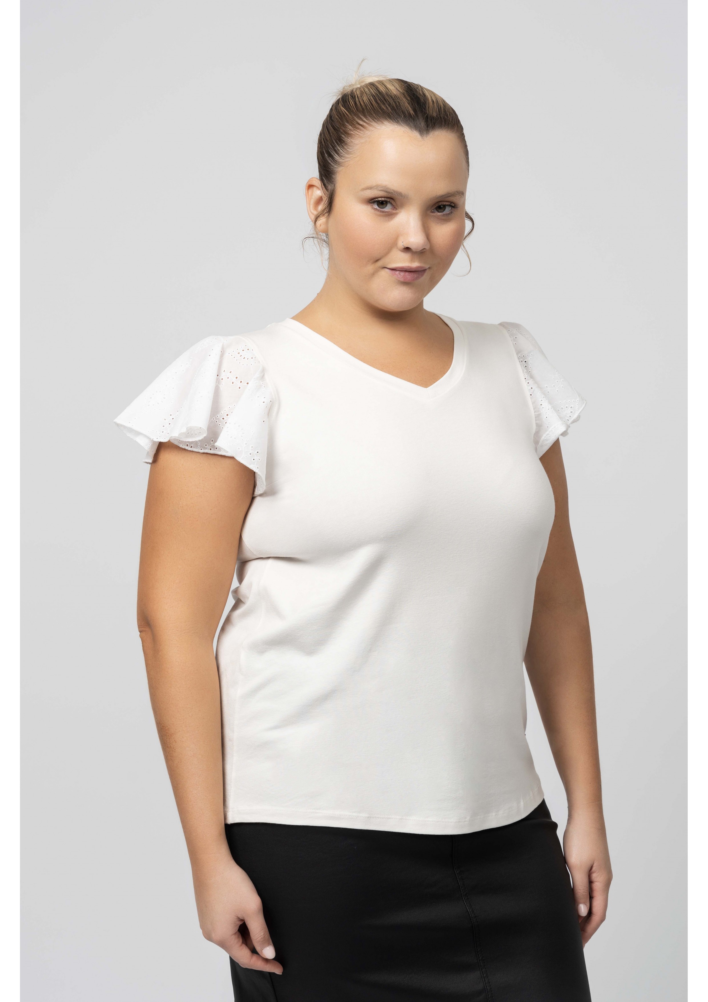 Pull en maille unie...