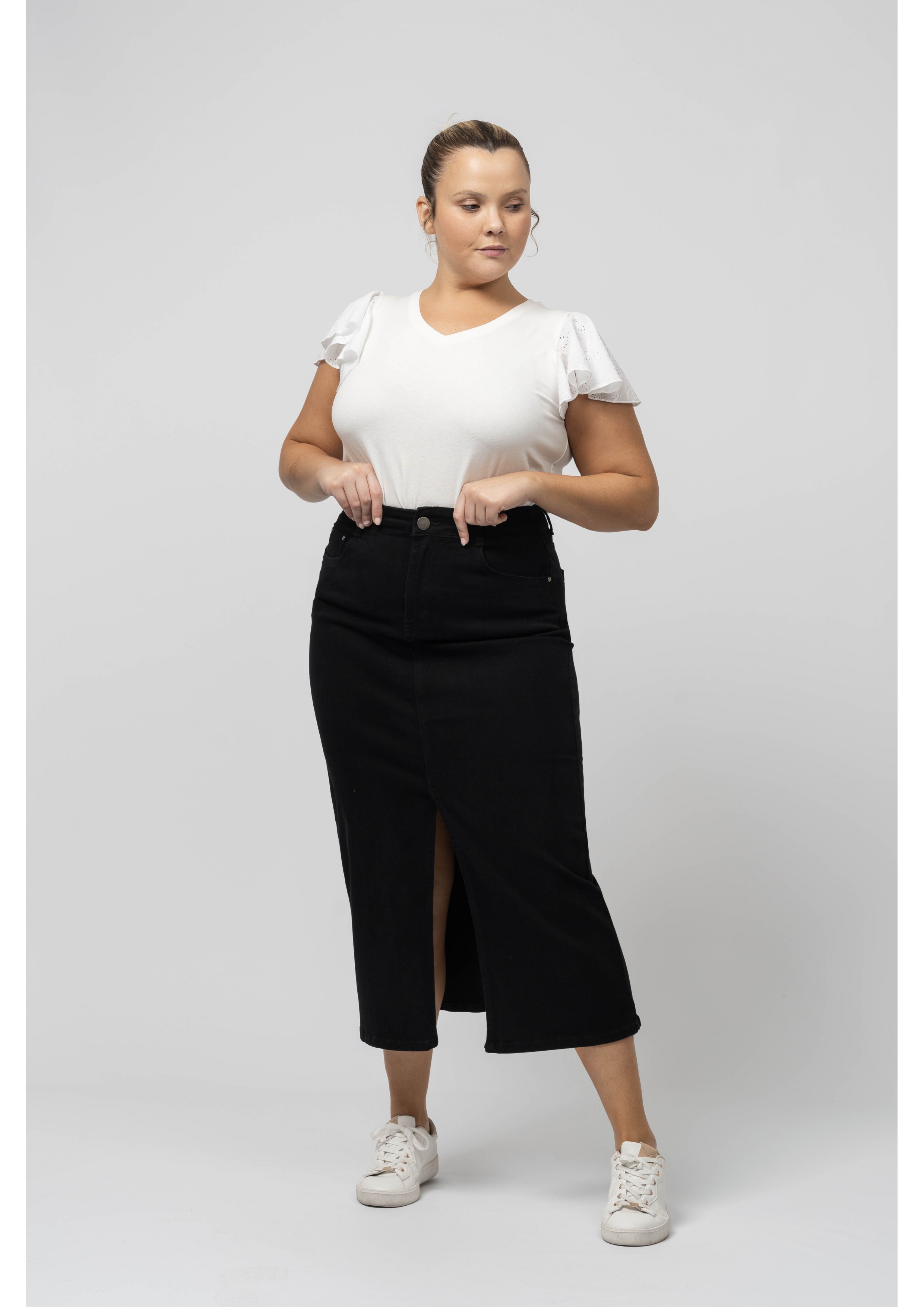 Jupe longue unie Collection...