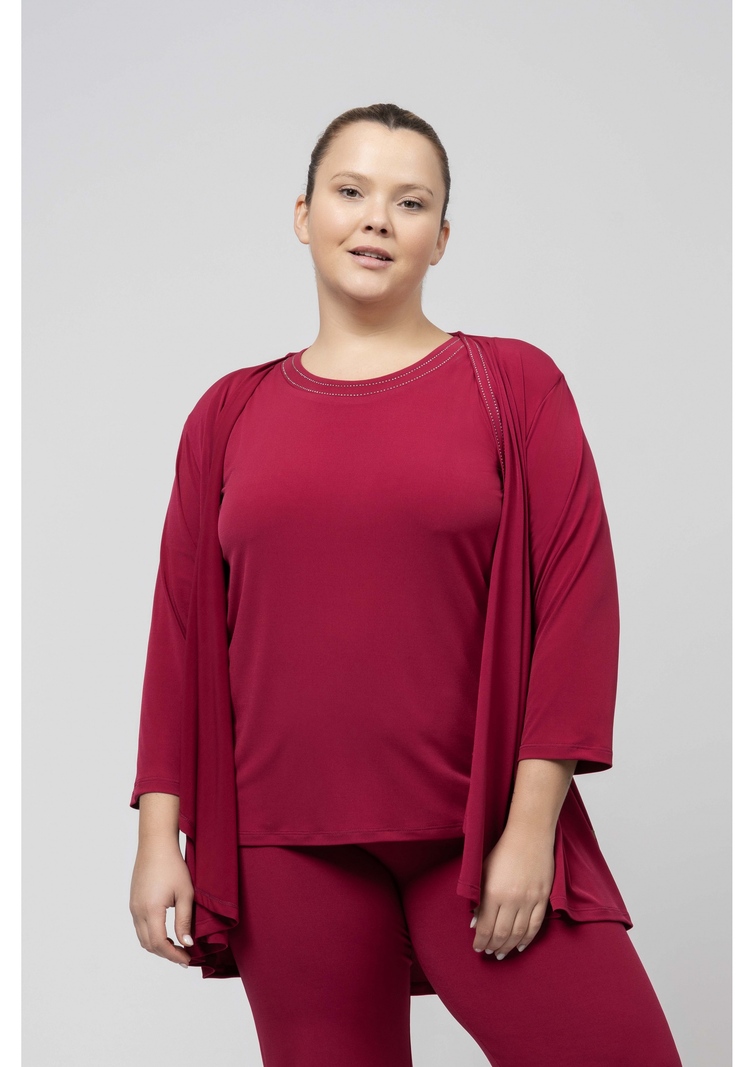 Plain Knit Set Spring...