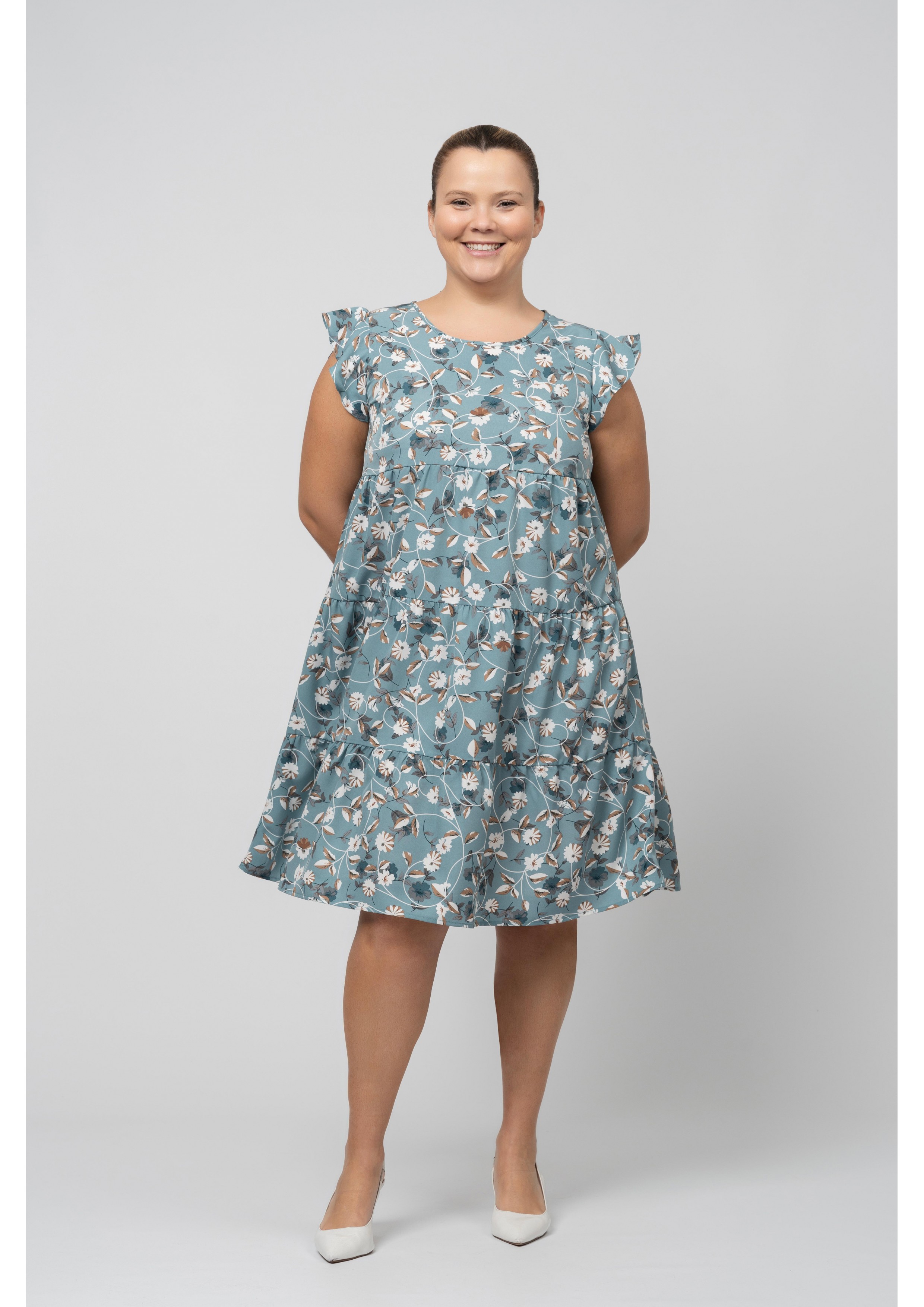 Robe en tissu imprimé...