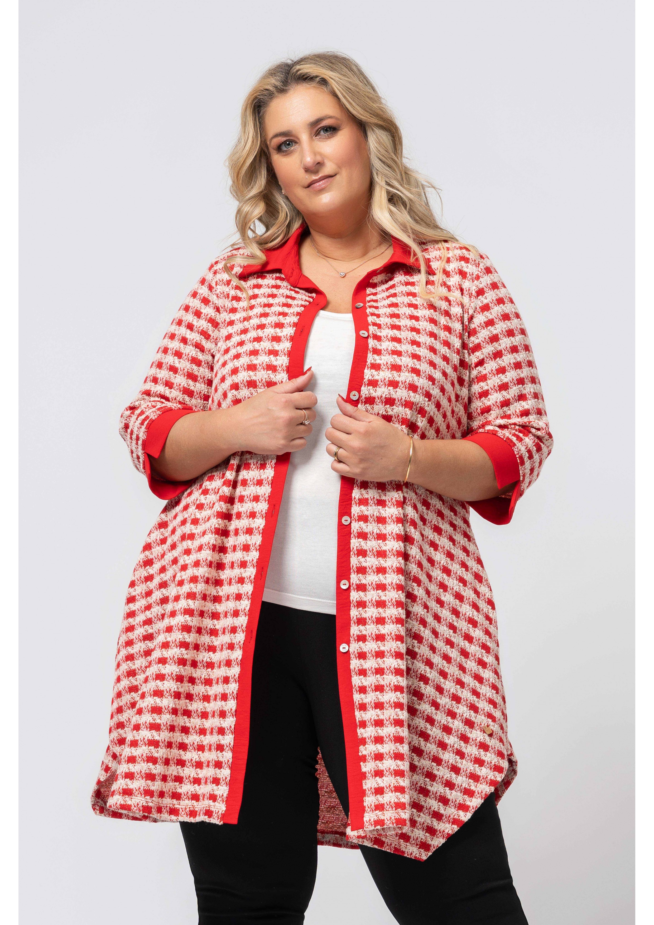 Chemisier en tissu à...