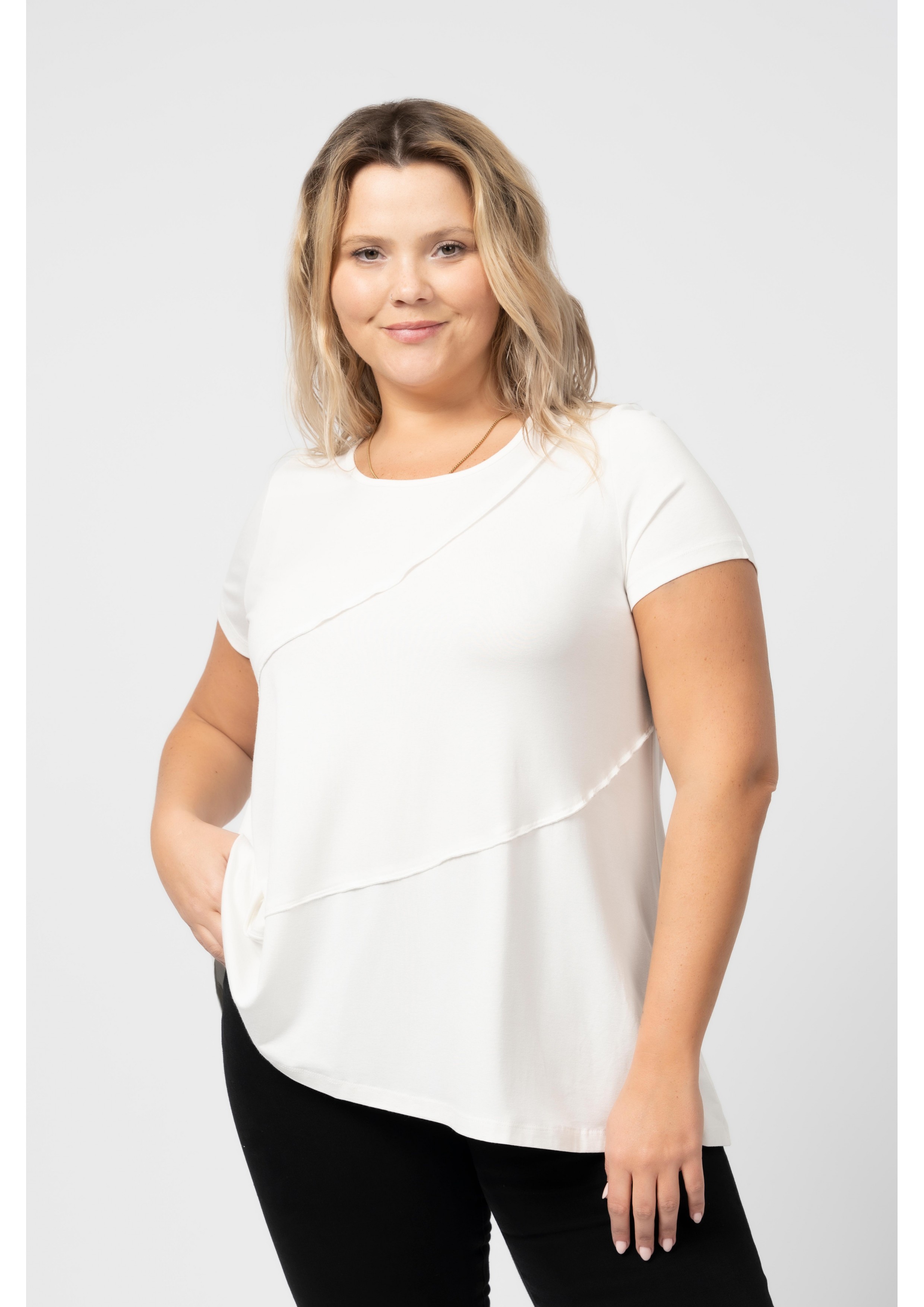 Plain Knit Tunic Spring...