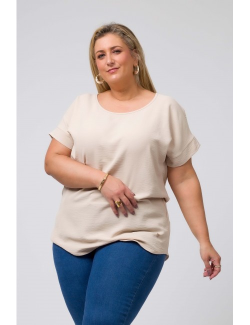 Tunic in Plain Fabric...