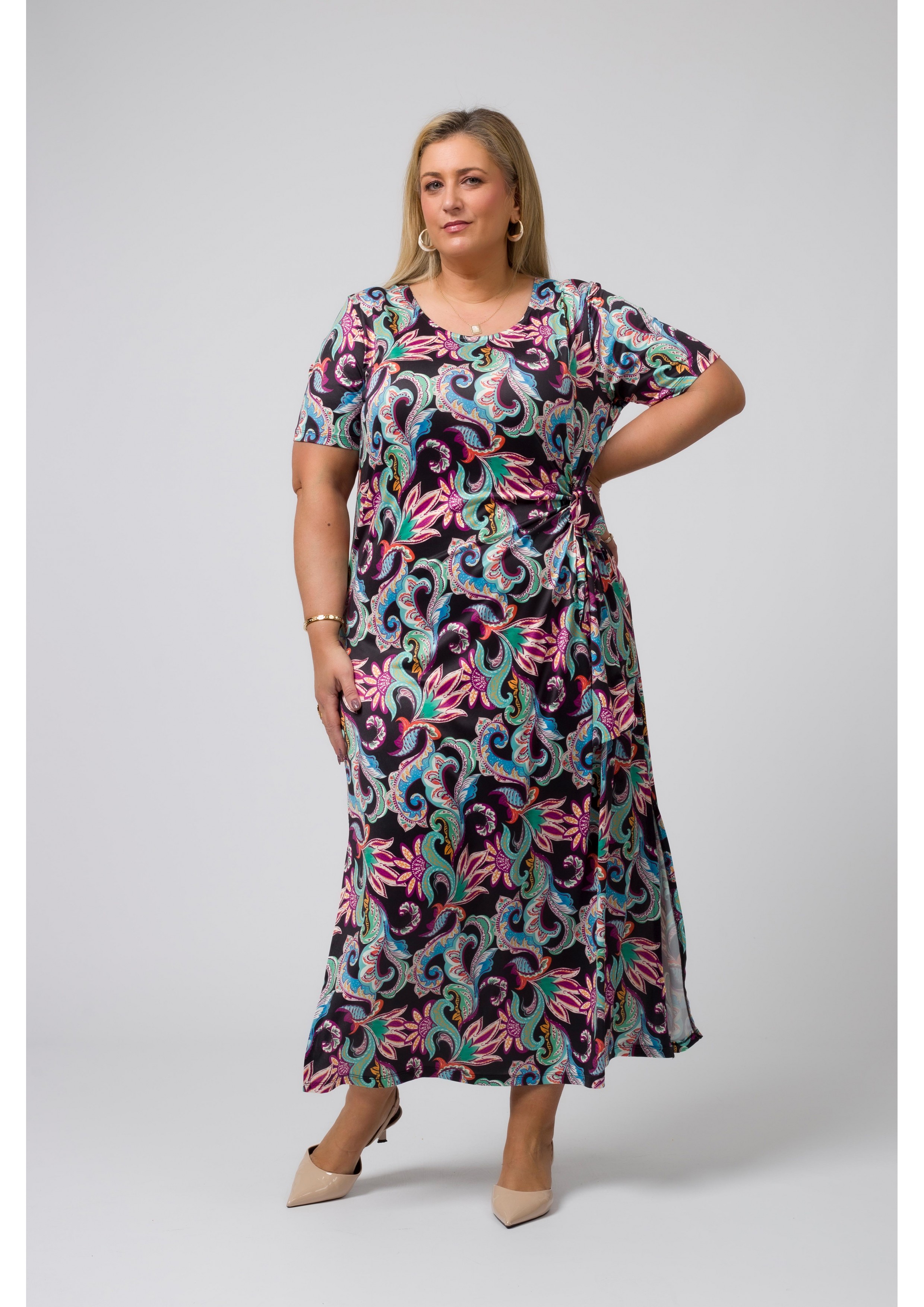 Printed Knitted Dress...