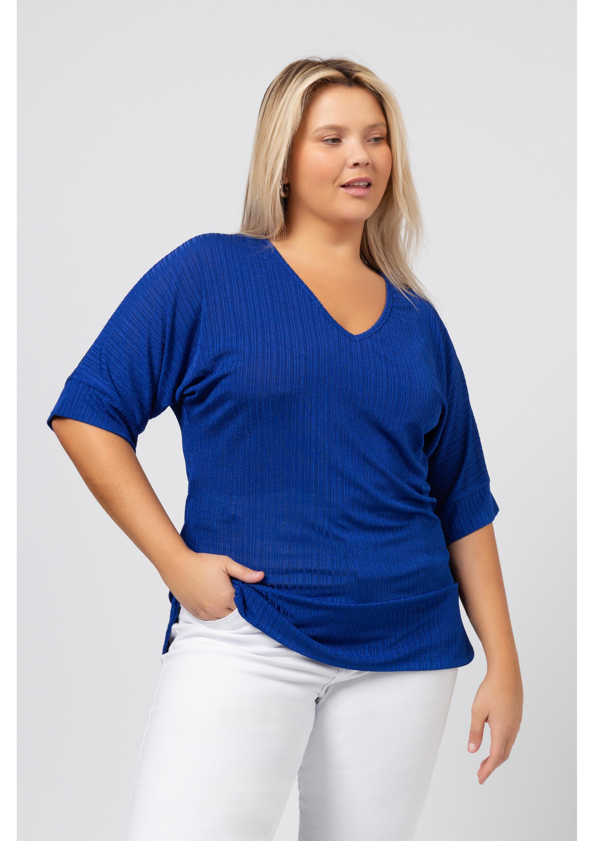 Plain Knit Tunic Spring...