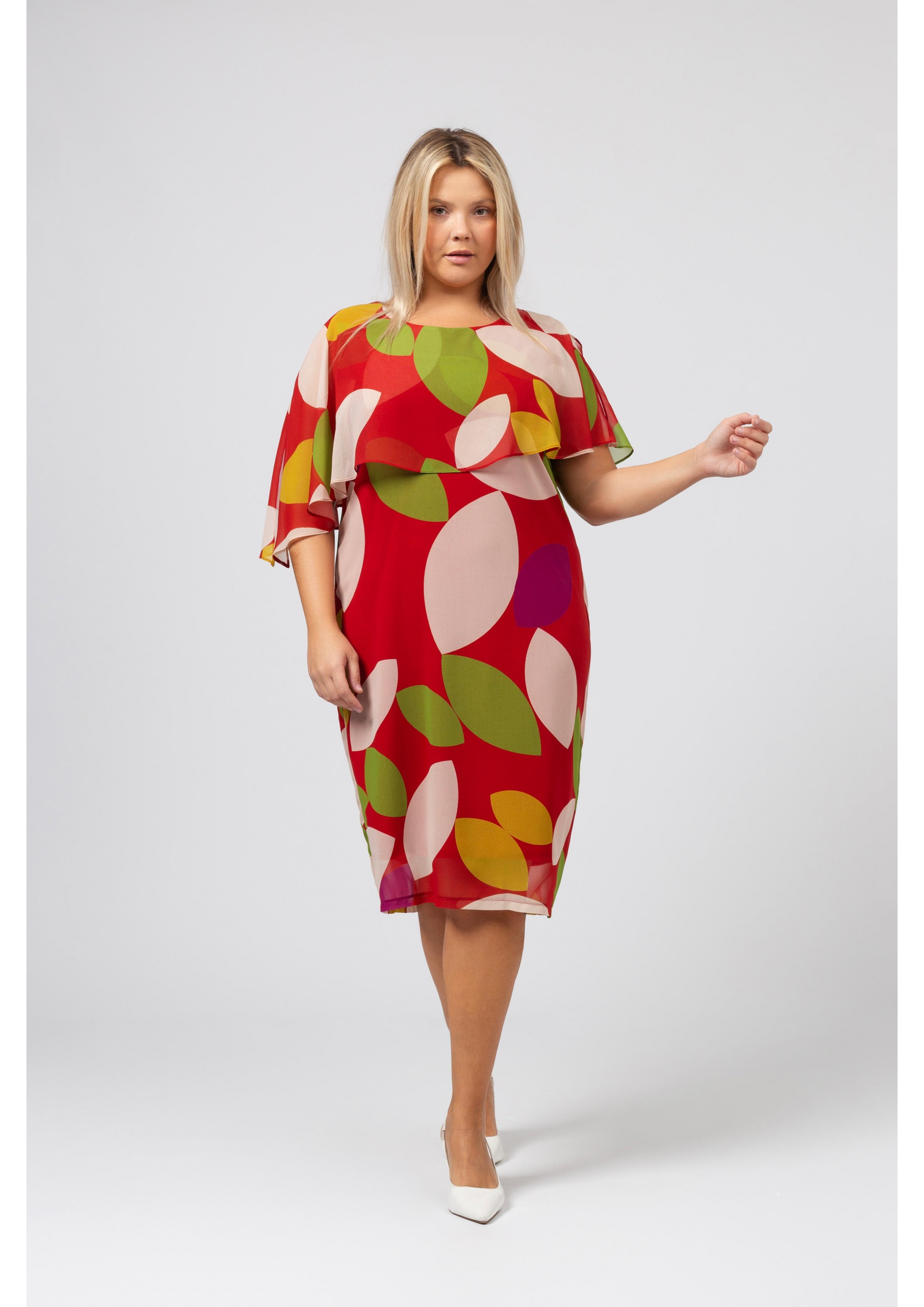 Robe en tissu imprimé...