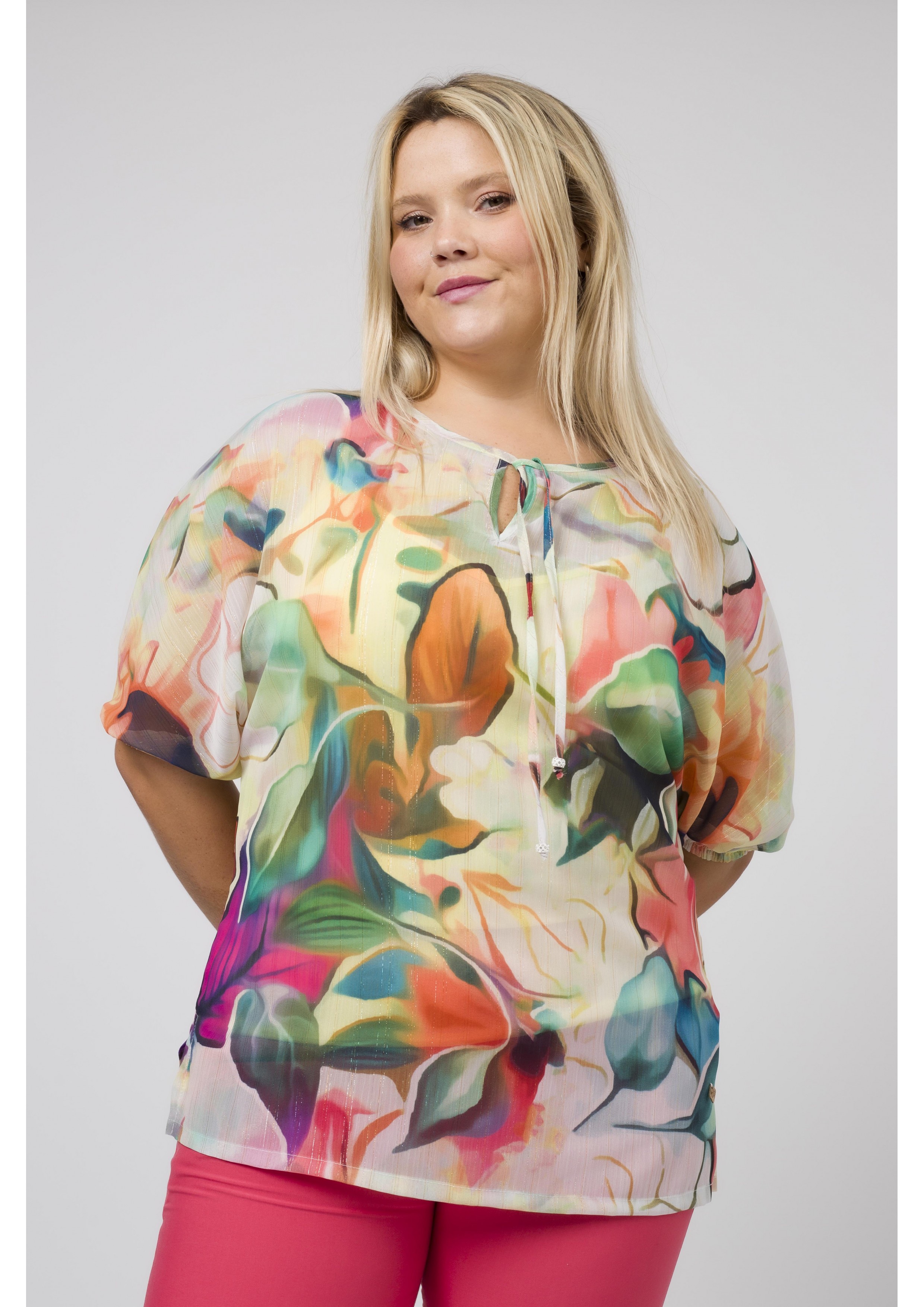 Tunic in Printed Fabric...