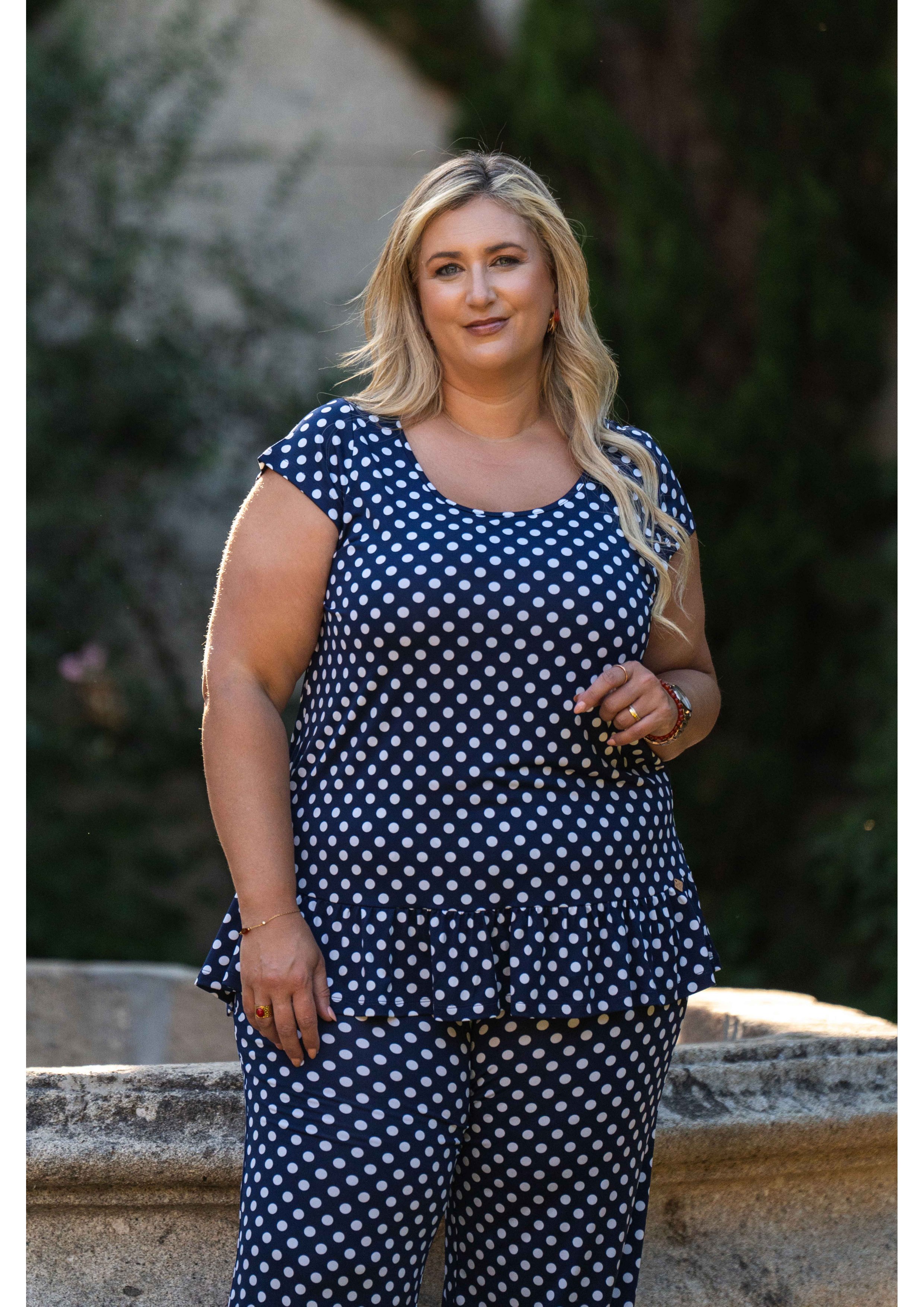 Printed Knit Tunic Spring...