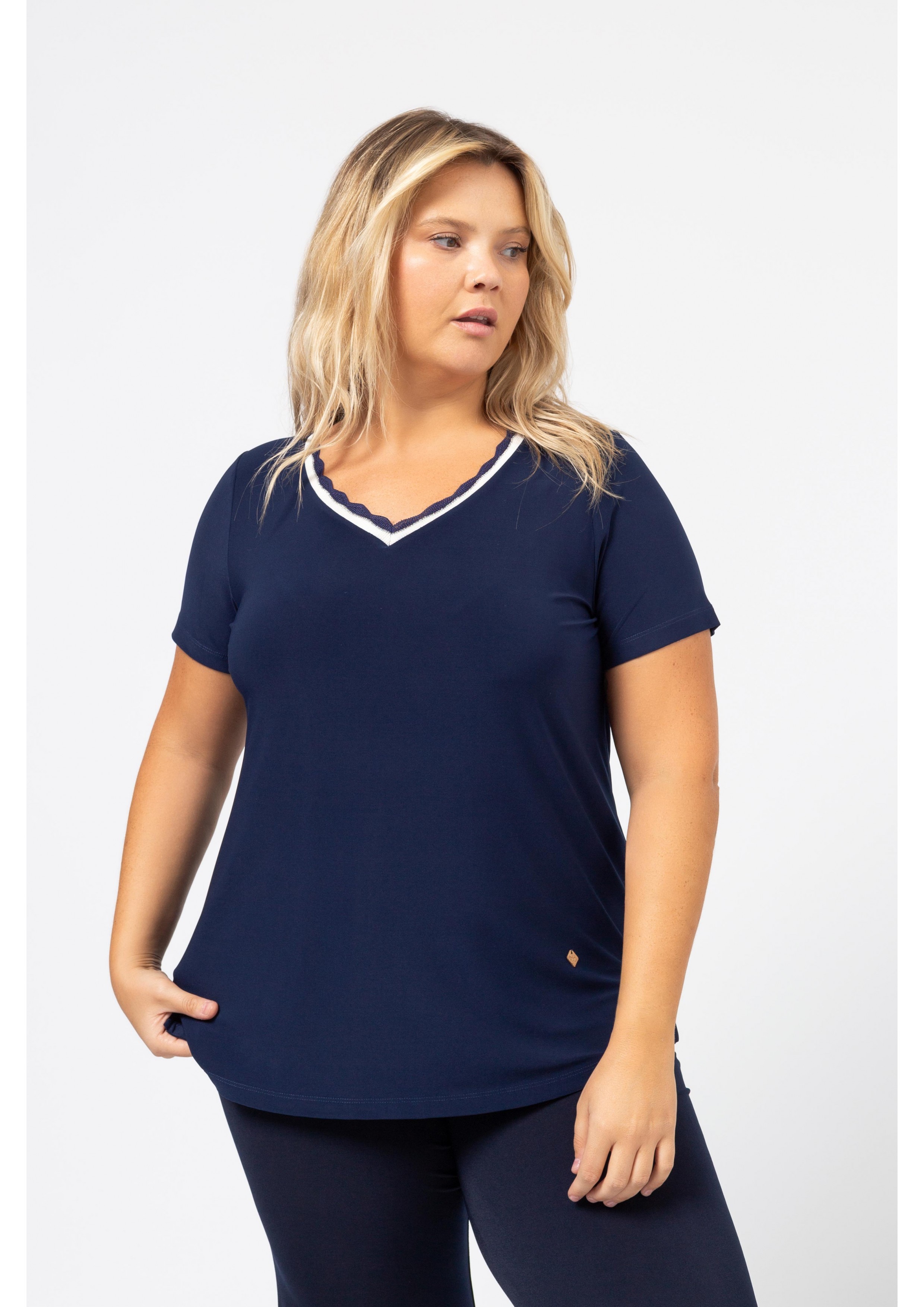 Plain Knit Tunic Spring...