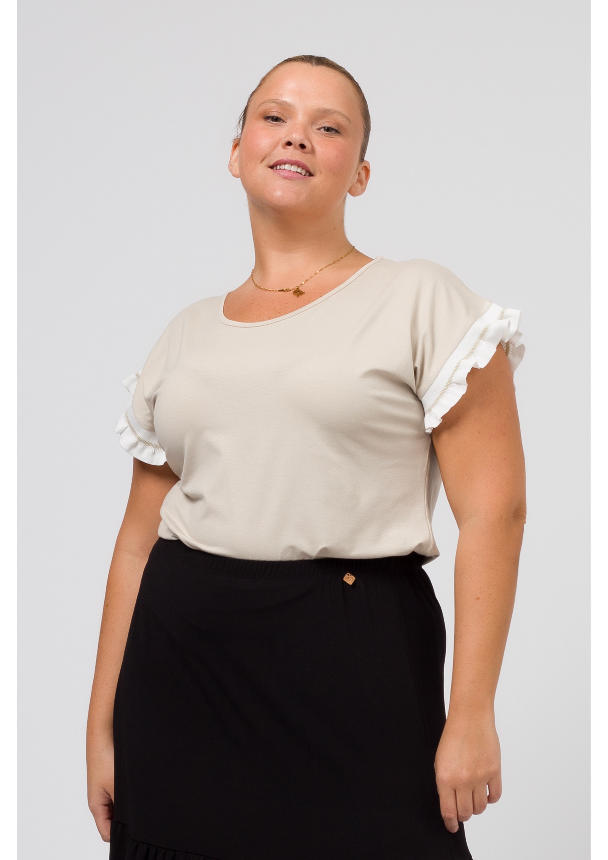 Camiseta de punto liso...