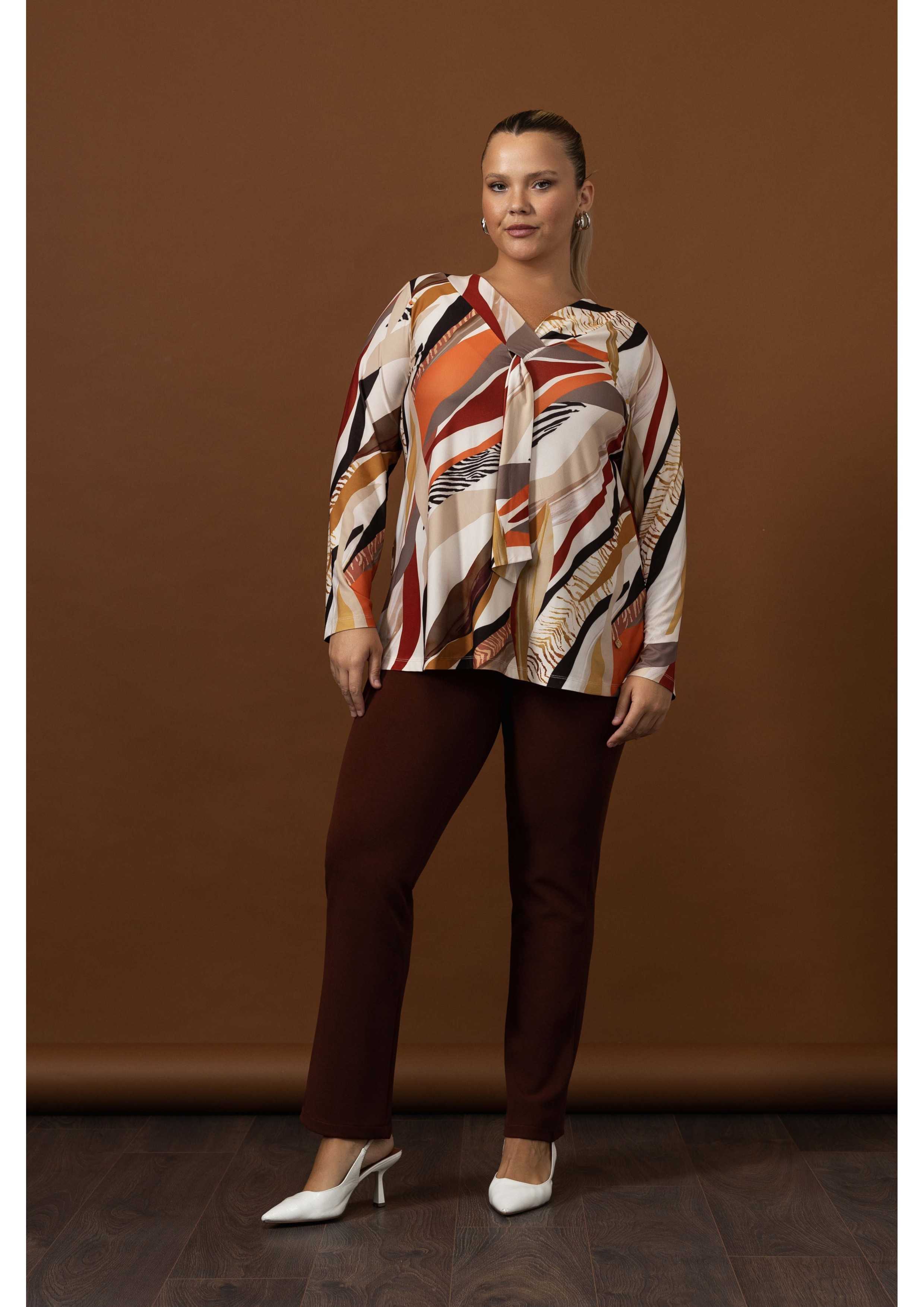 Plain Knit Pants Autumn...