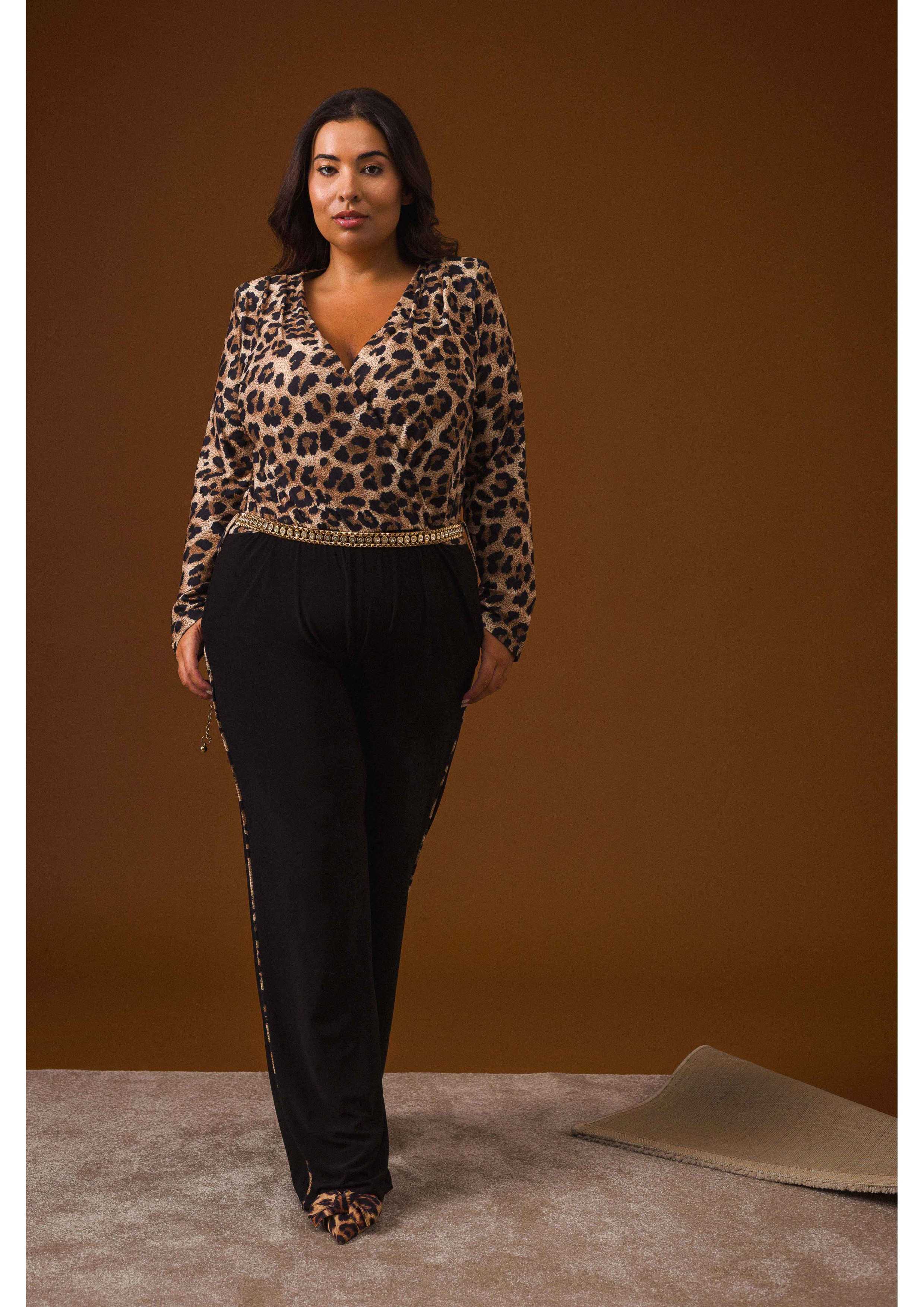 Jumpsuit in solid and...