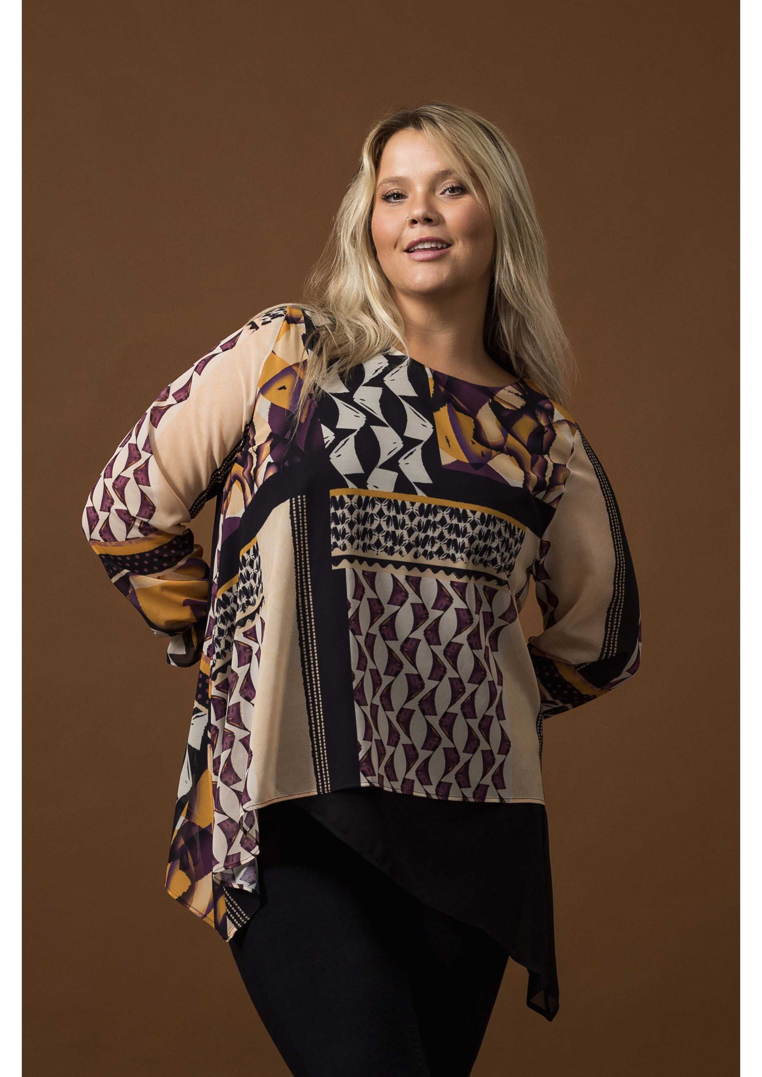 Printed Fabric Tunic Autumn...