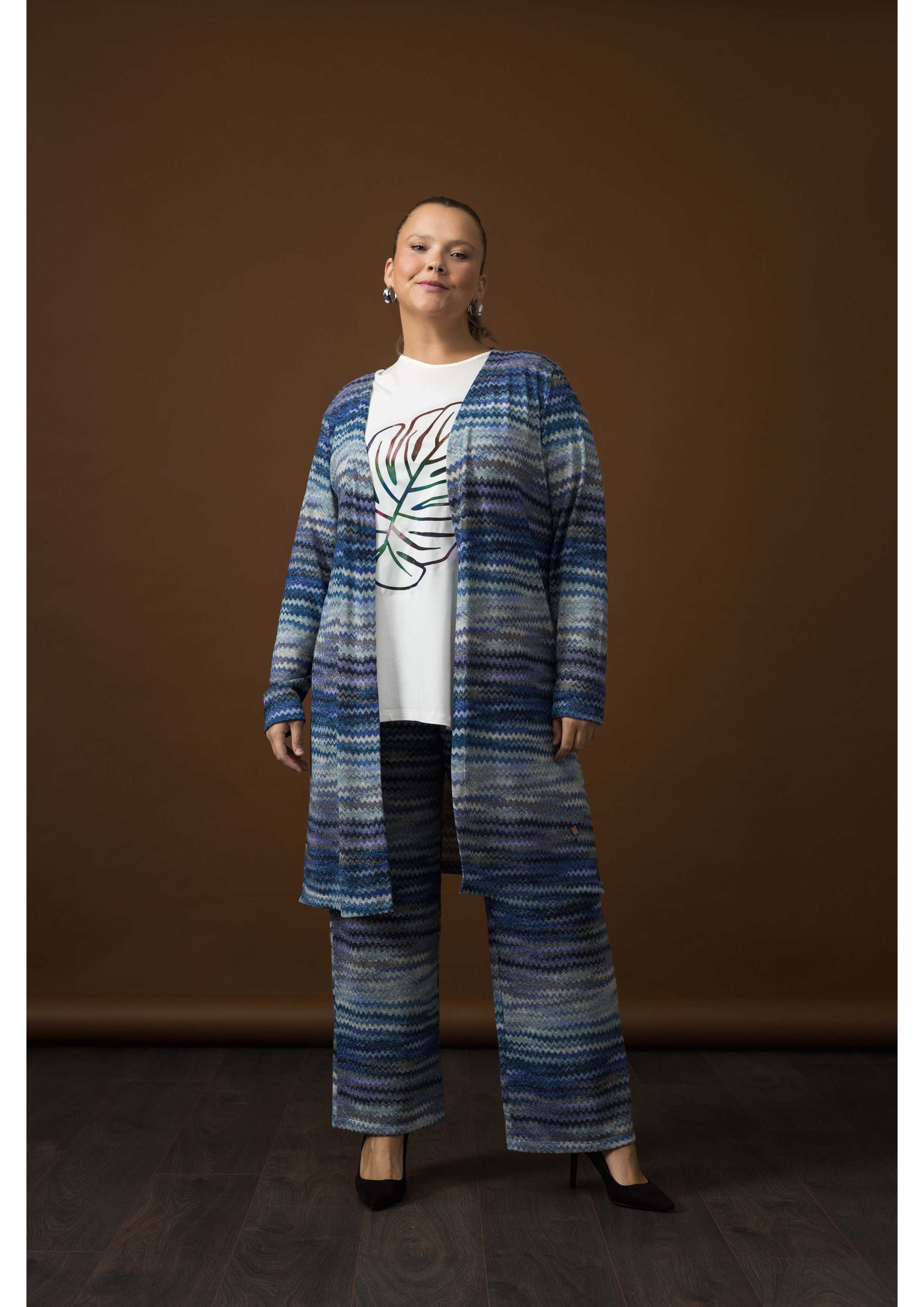 Printed Knit Set Autumn...