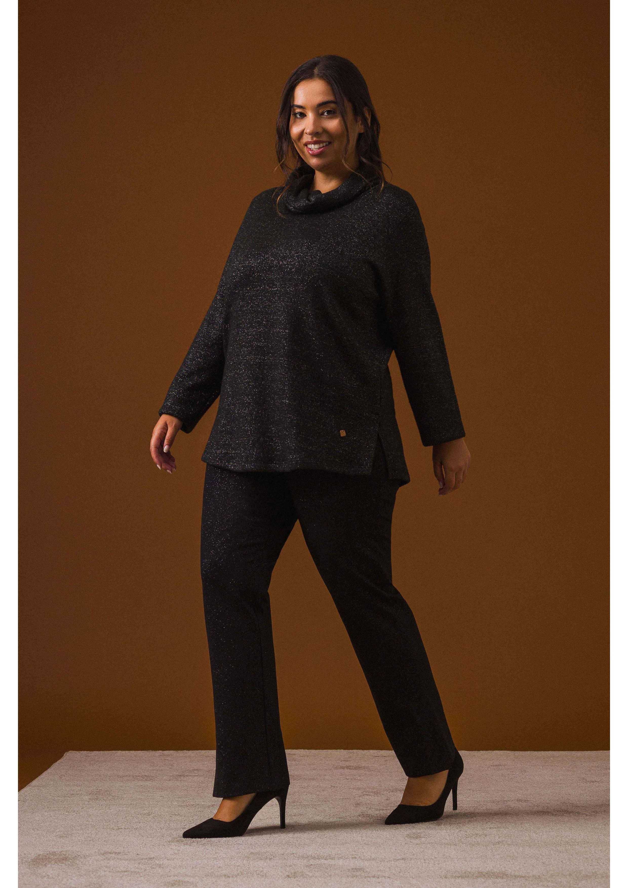 Plain Knit Tunic Autumn...