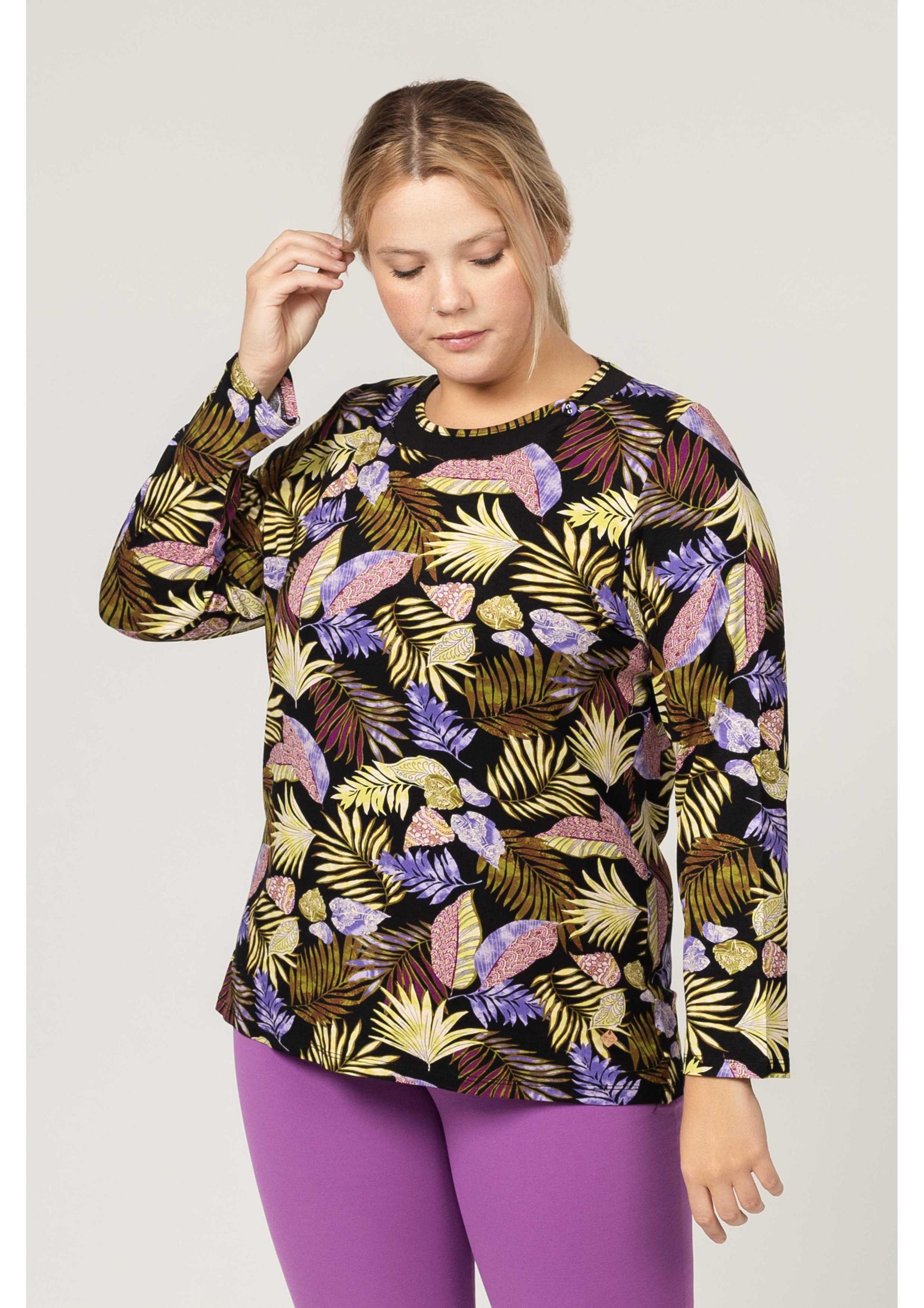 Printed Knit Tunic Autumn...