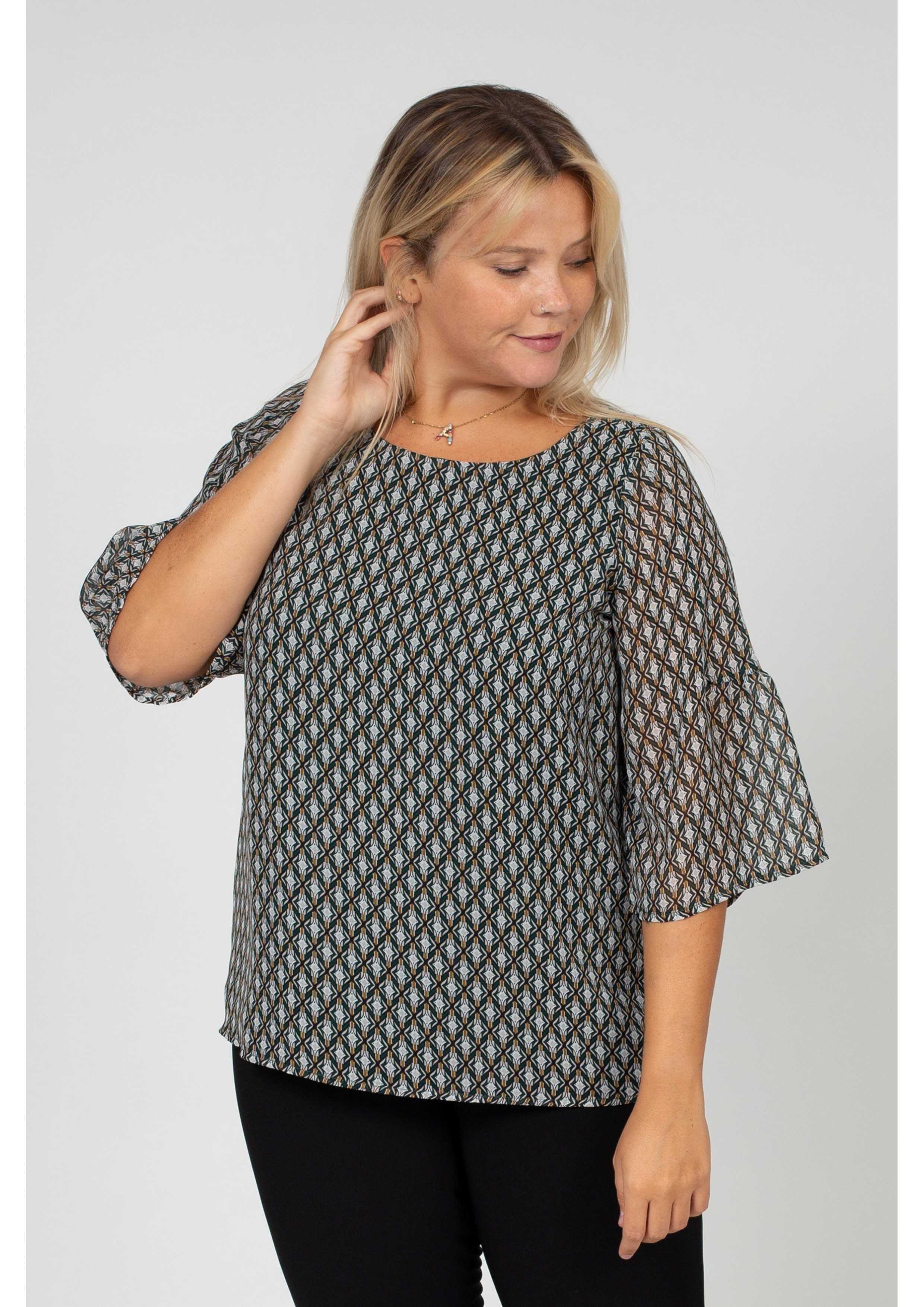 Printed Fabric Tunic Autumn...