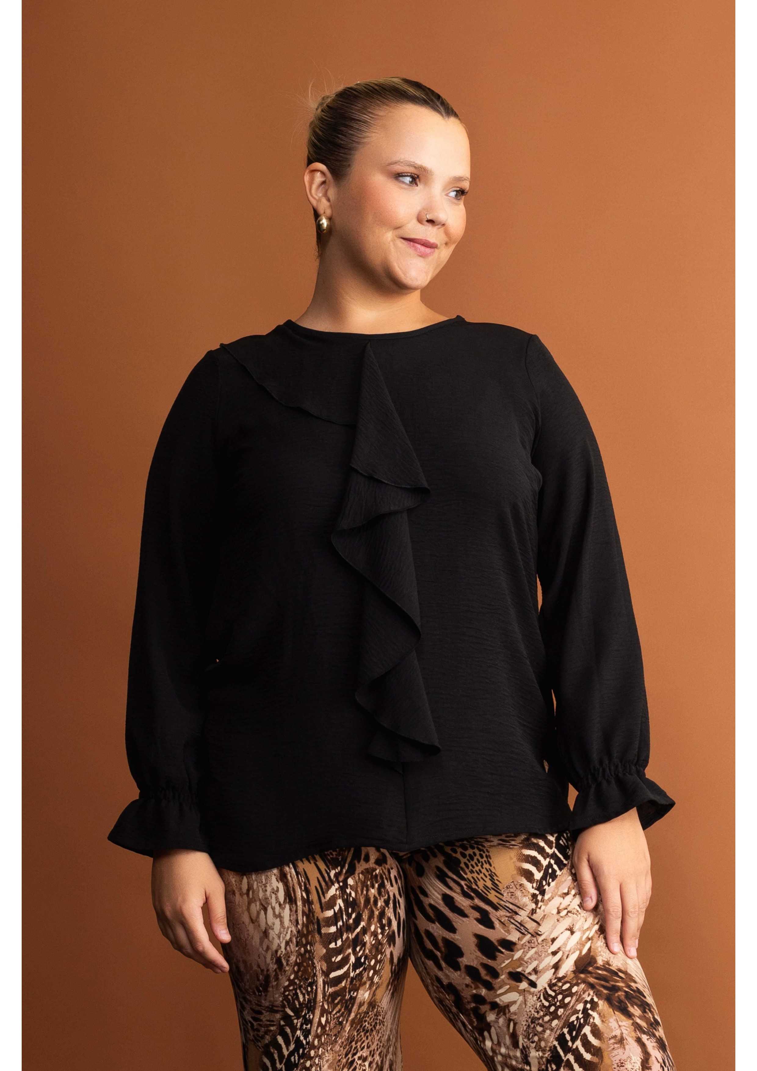 Tunic in Solid Fabric...