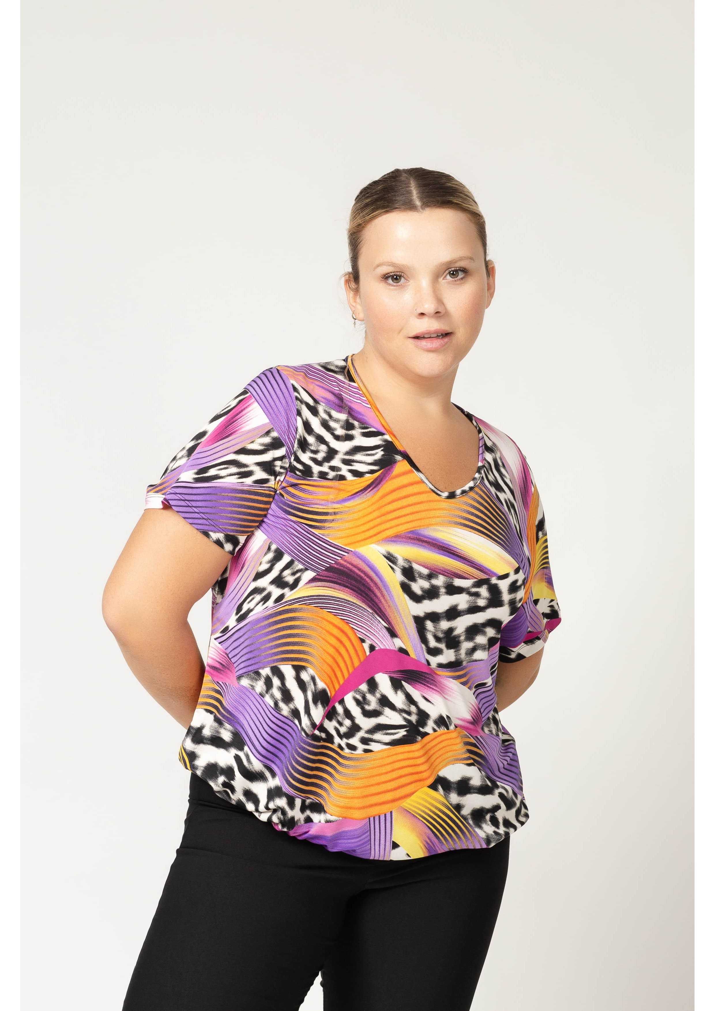 Printed Knit Tunic Spring...