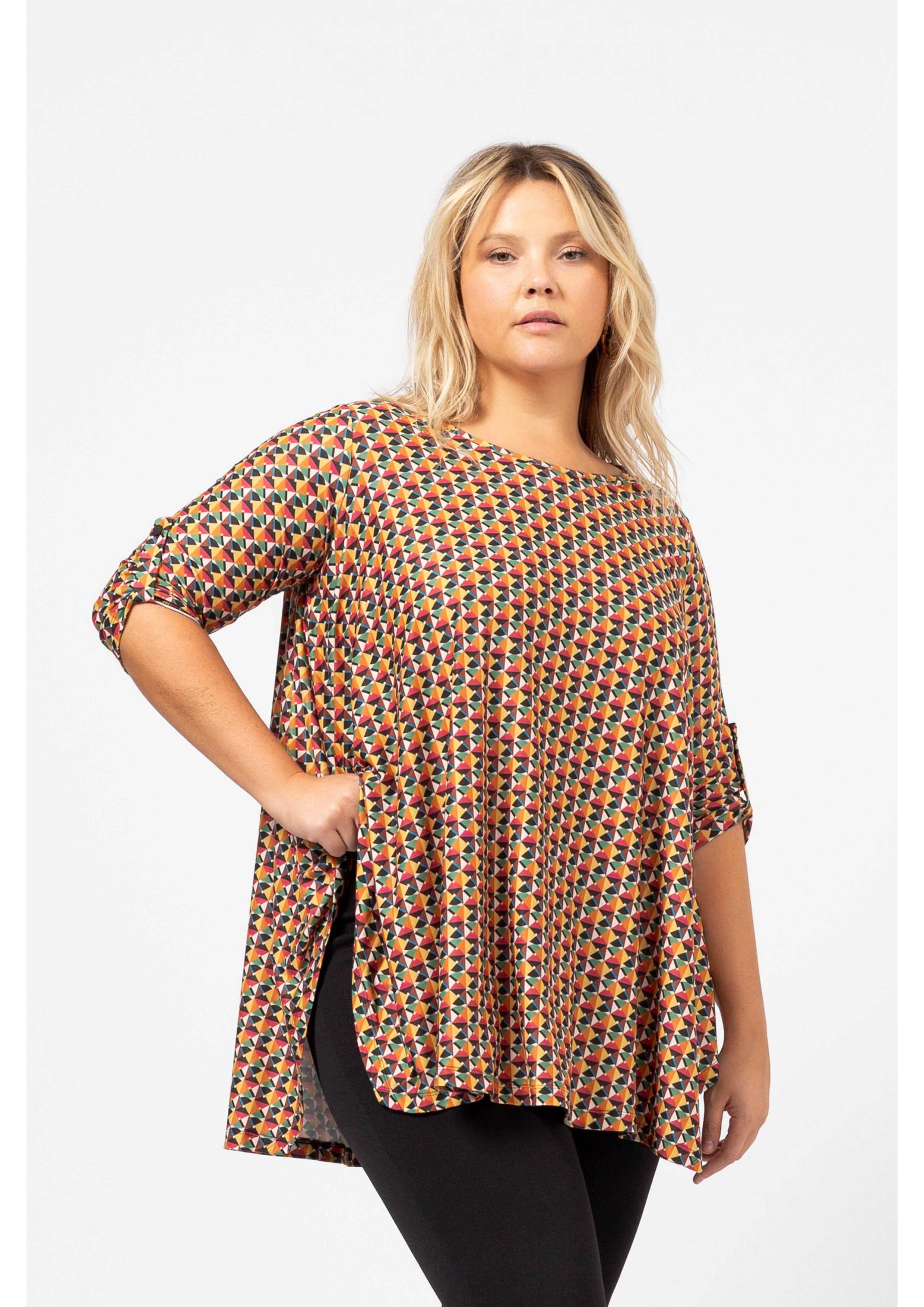 Printed Knit Tunic Spring...