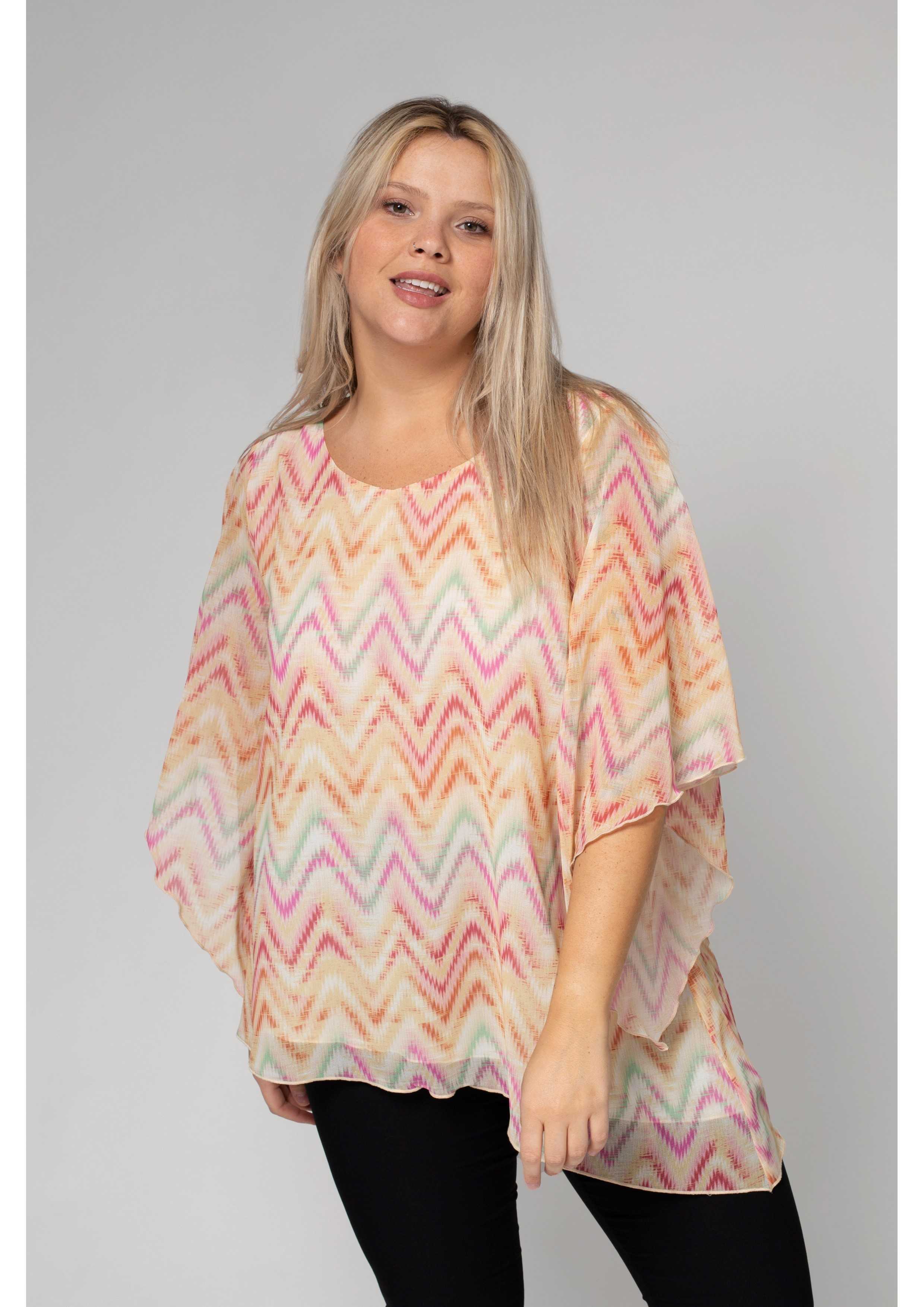 Tunic in Printed Fabric...