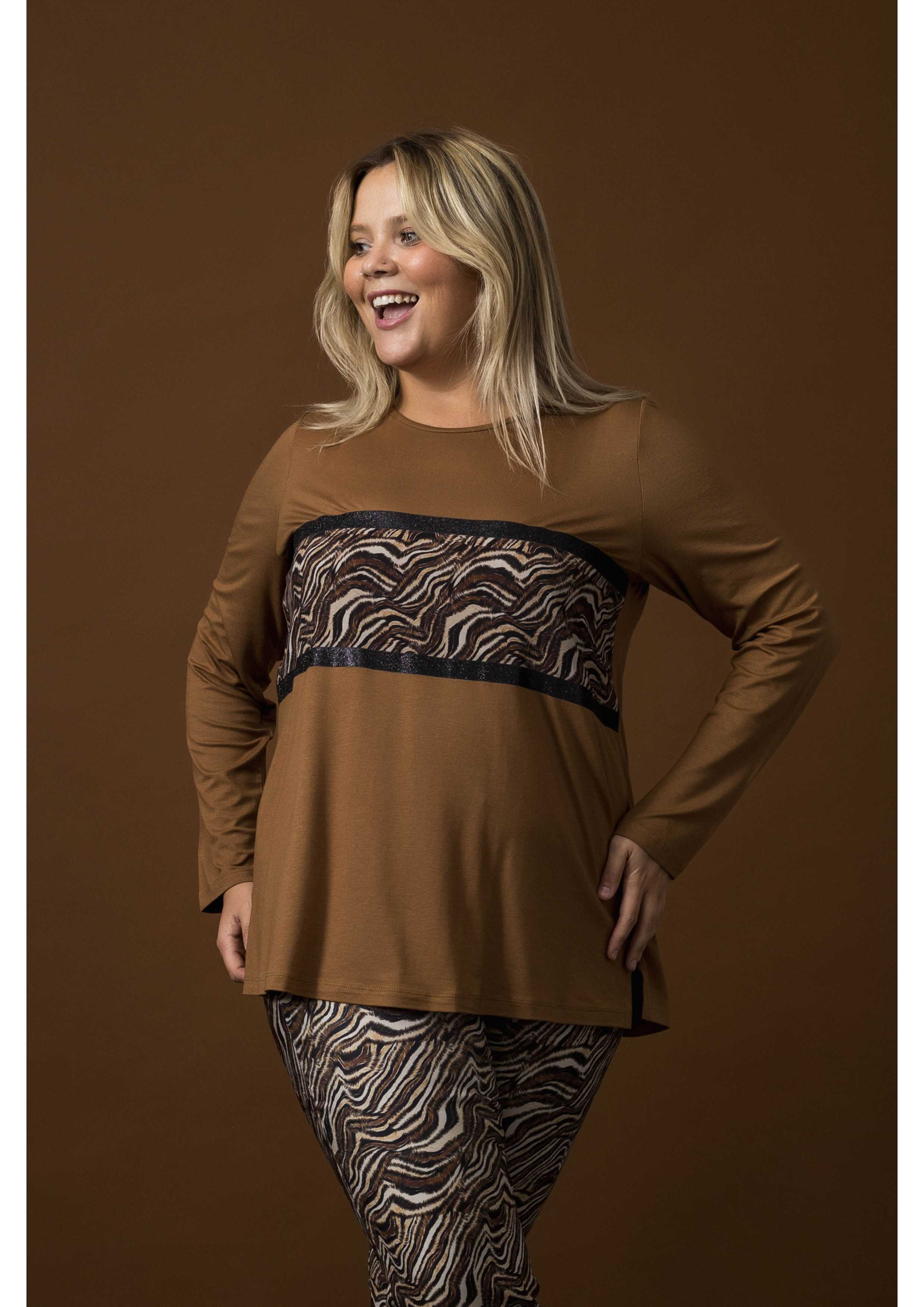 Plain Knit Tunic Autumn...