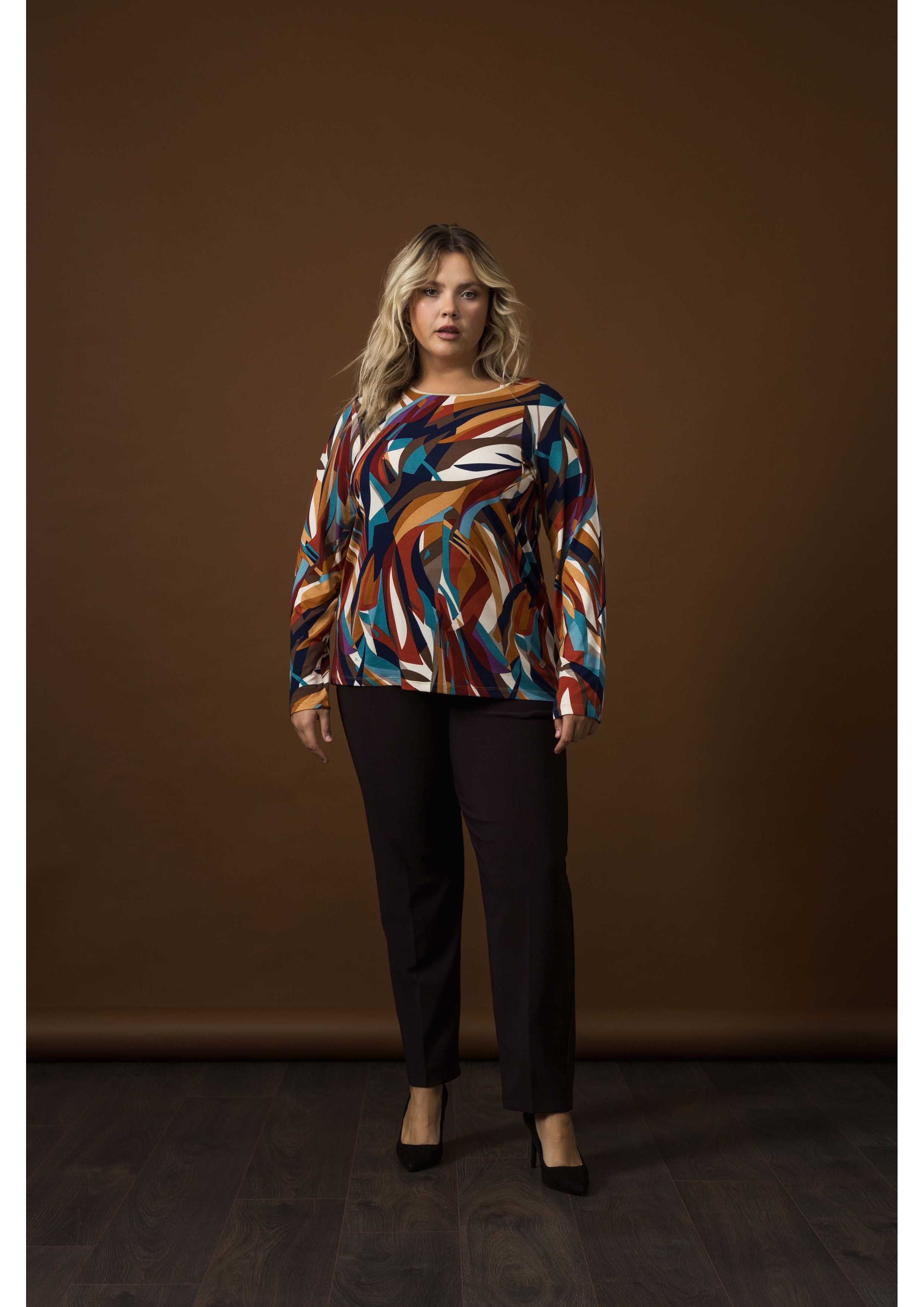 Pantalon en maille unie...