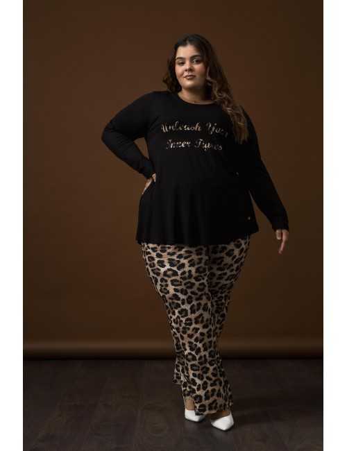 Printed Jersey Pants Autumn...