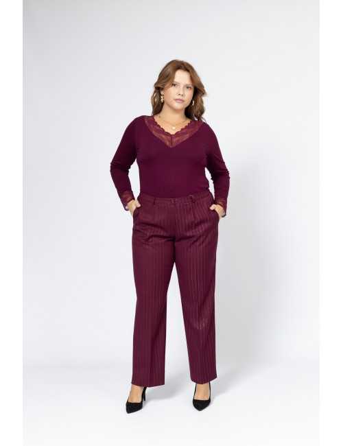 Pantalon en tissu...