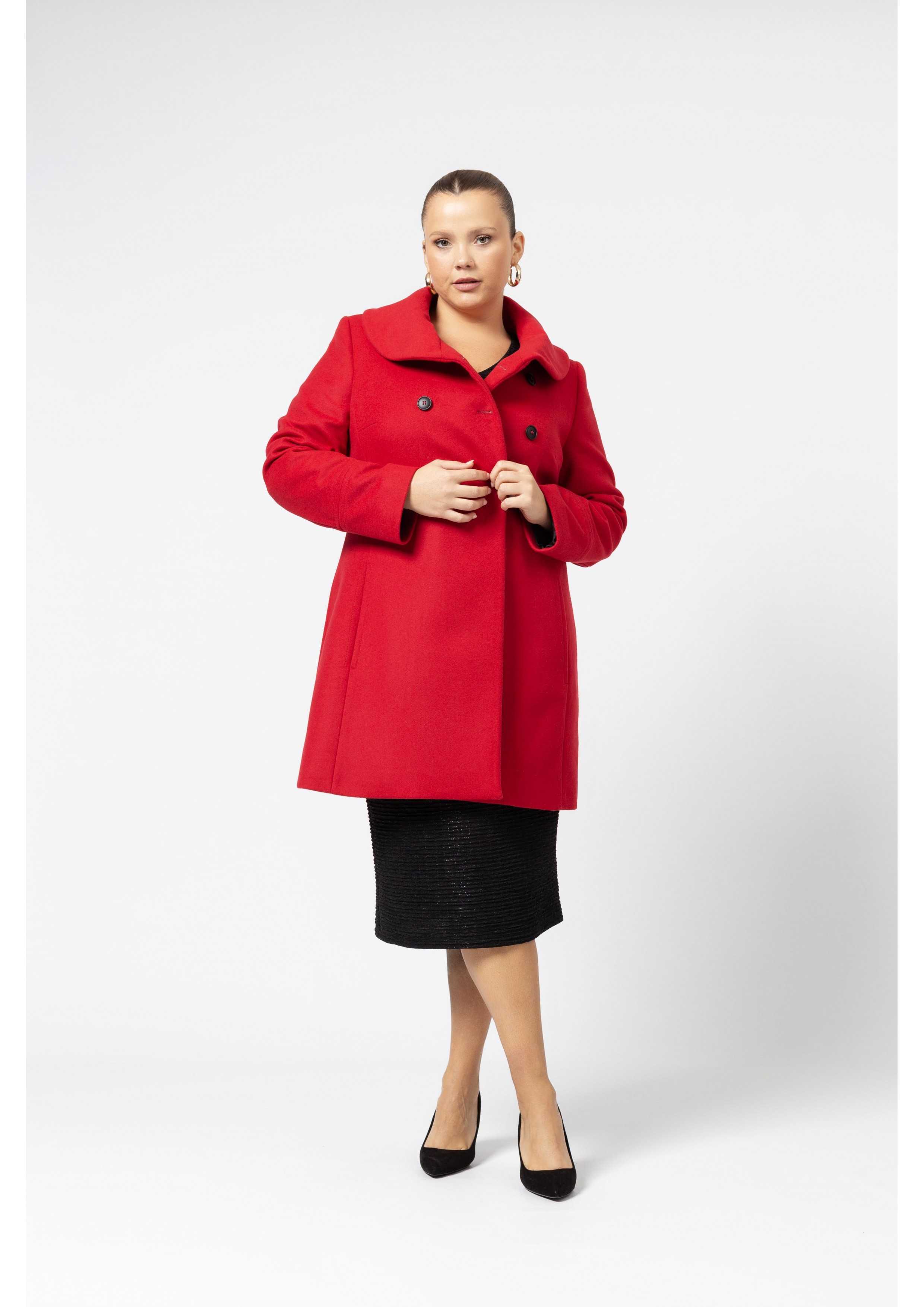 Farm Coat with Wool and...