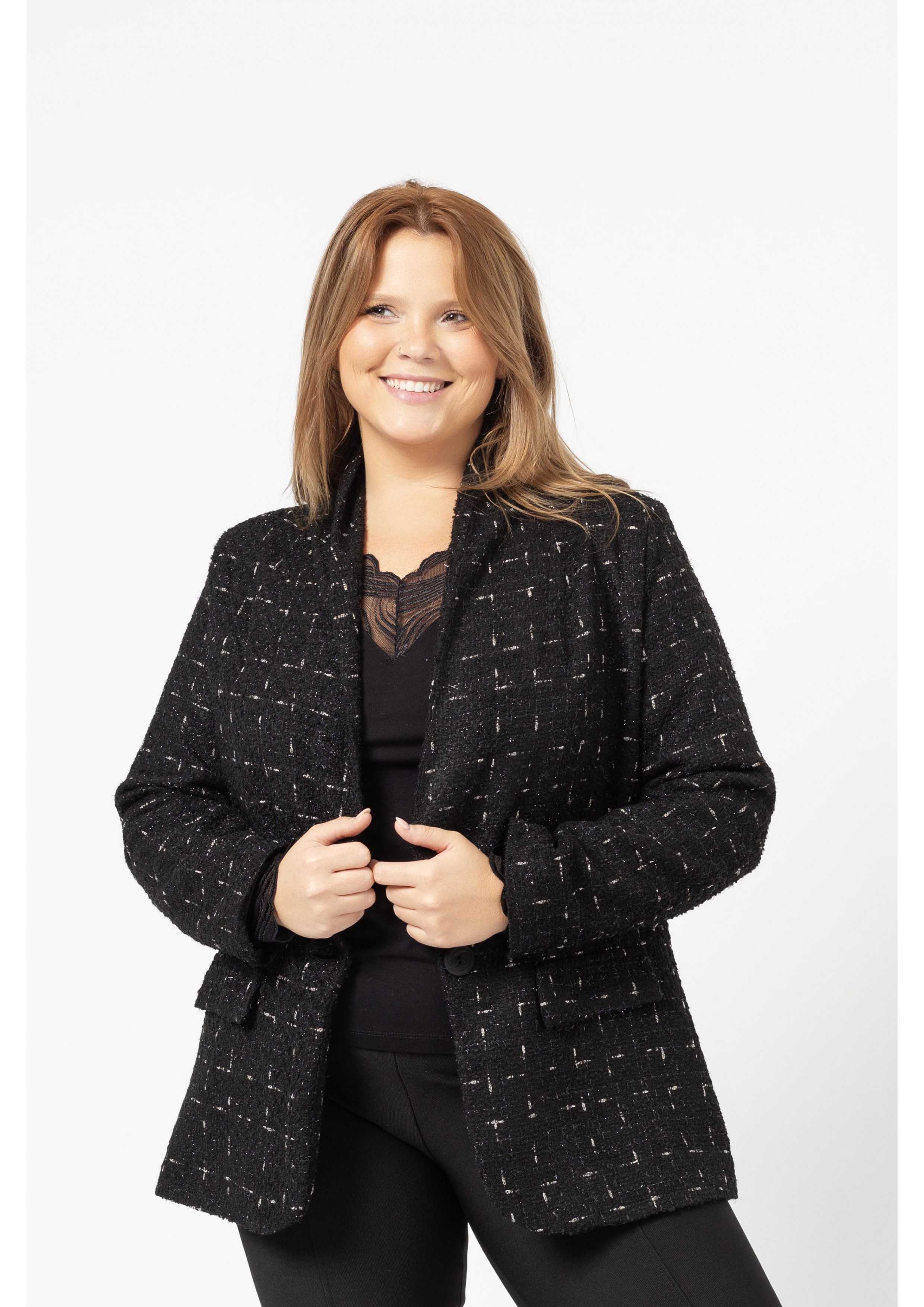 Channel Fabric Blazer...