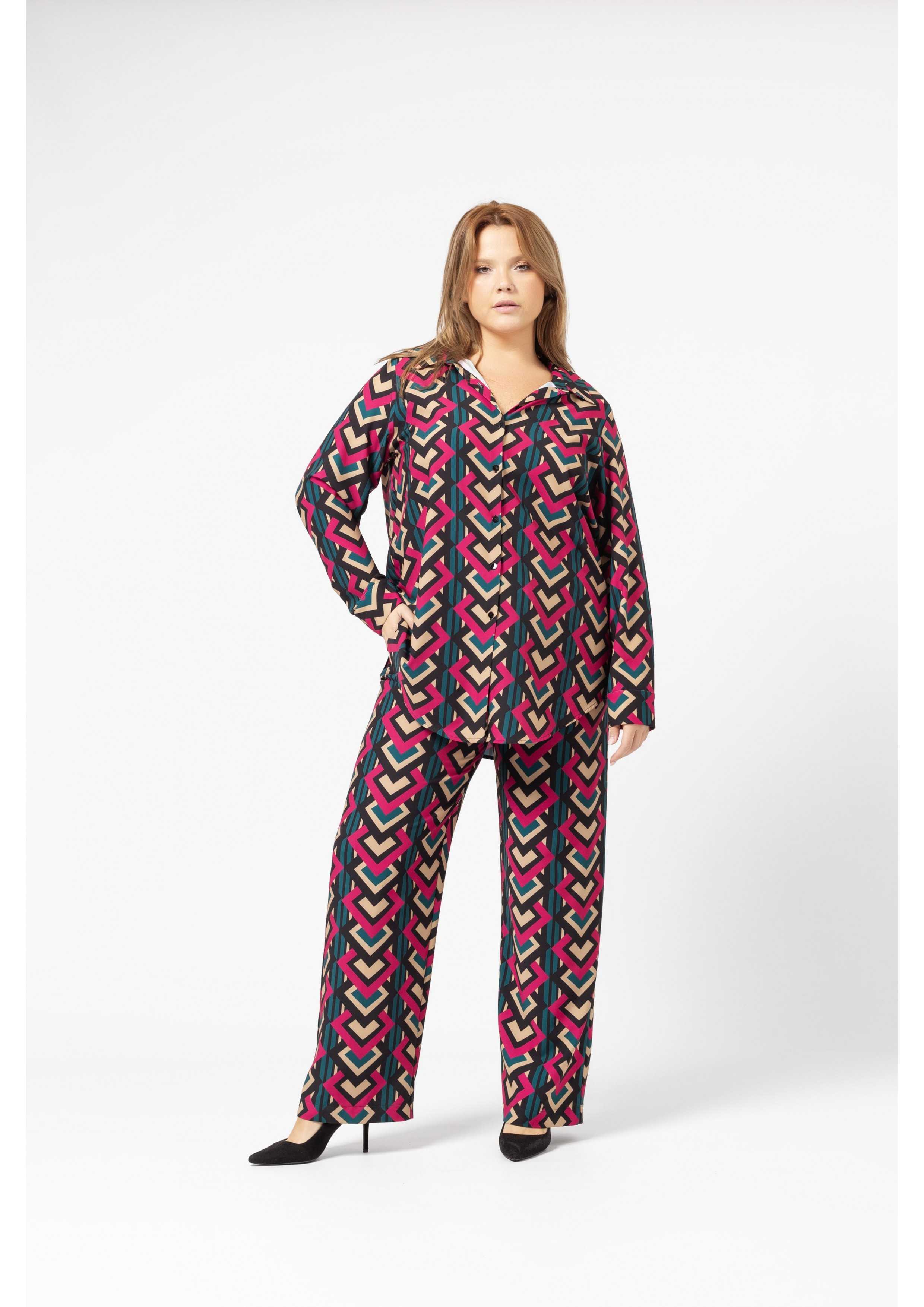 Ensemble en tissu imprimé...