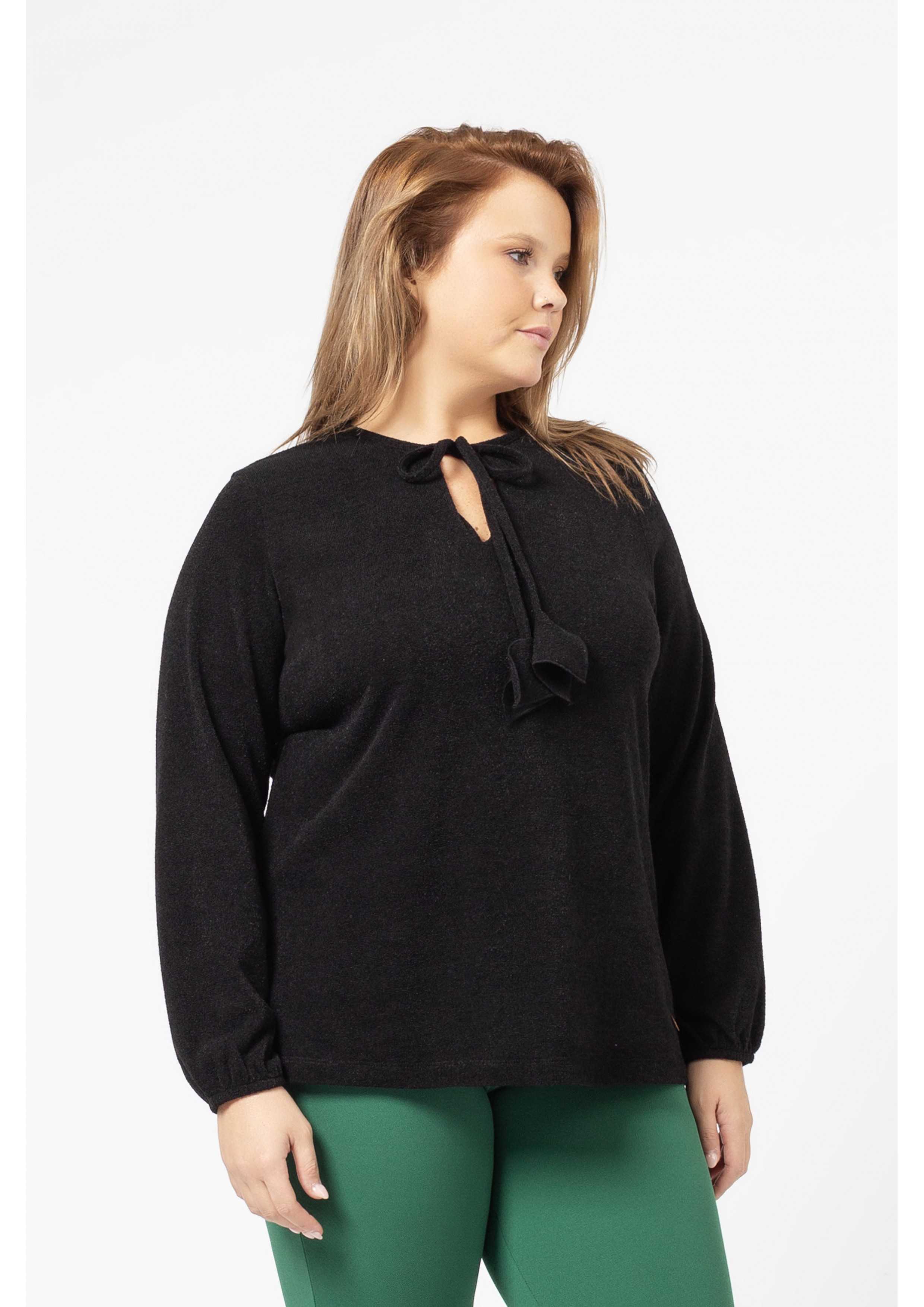 Pull en maille uni...