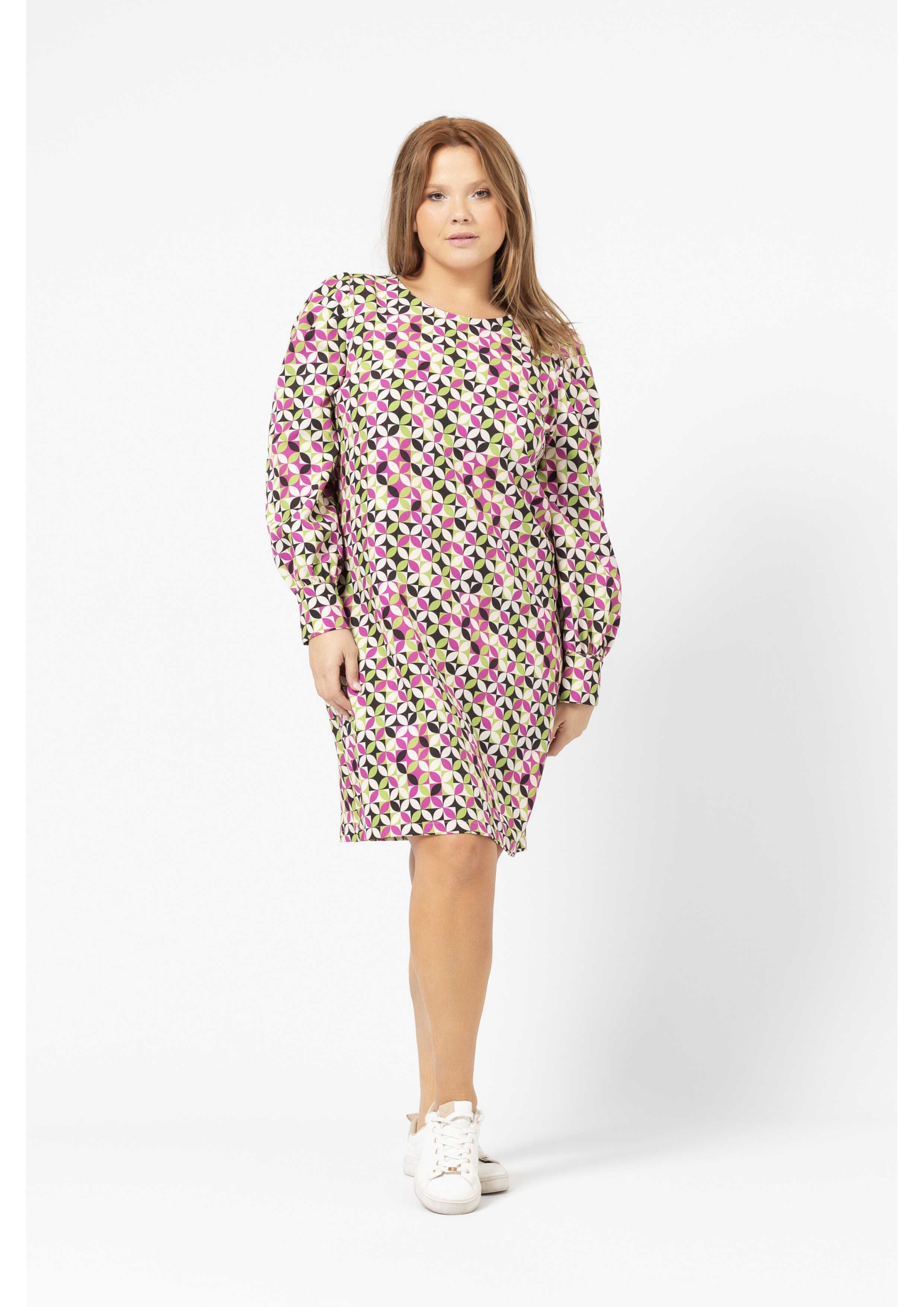 Short Printed Dress Autumn...