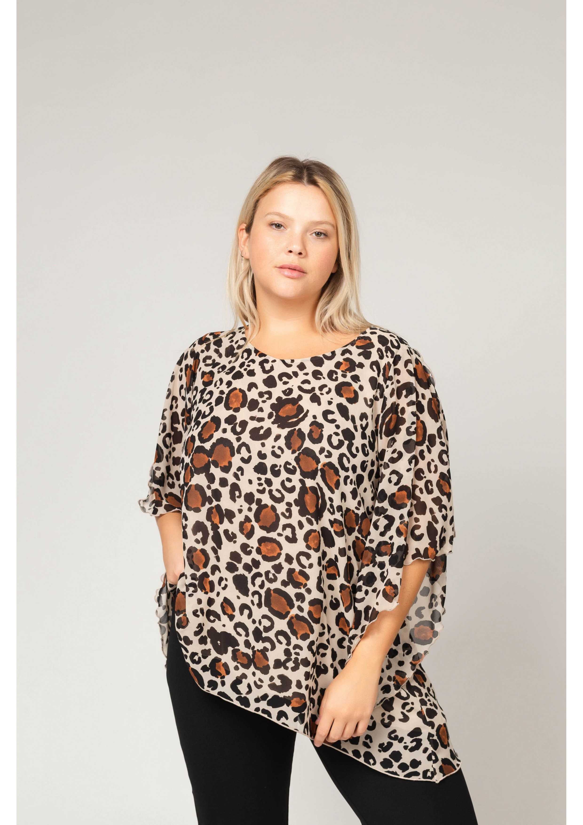 Printed Fabric Tunic Spring...