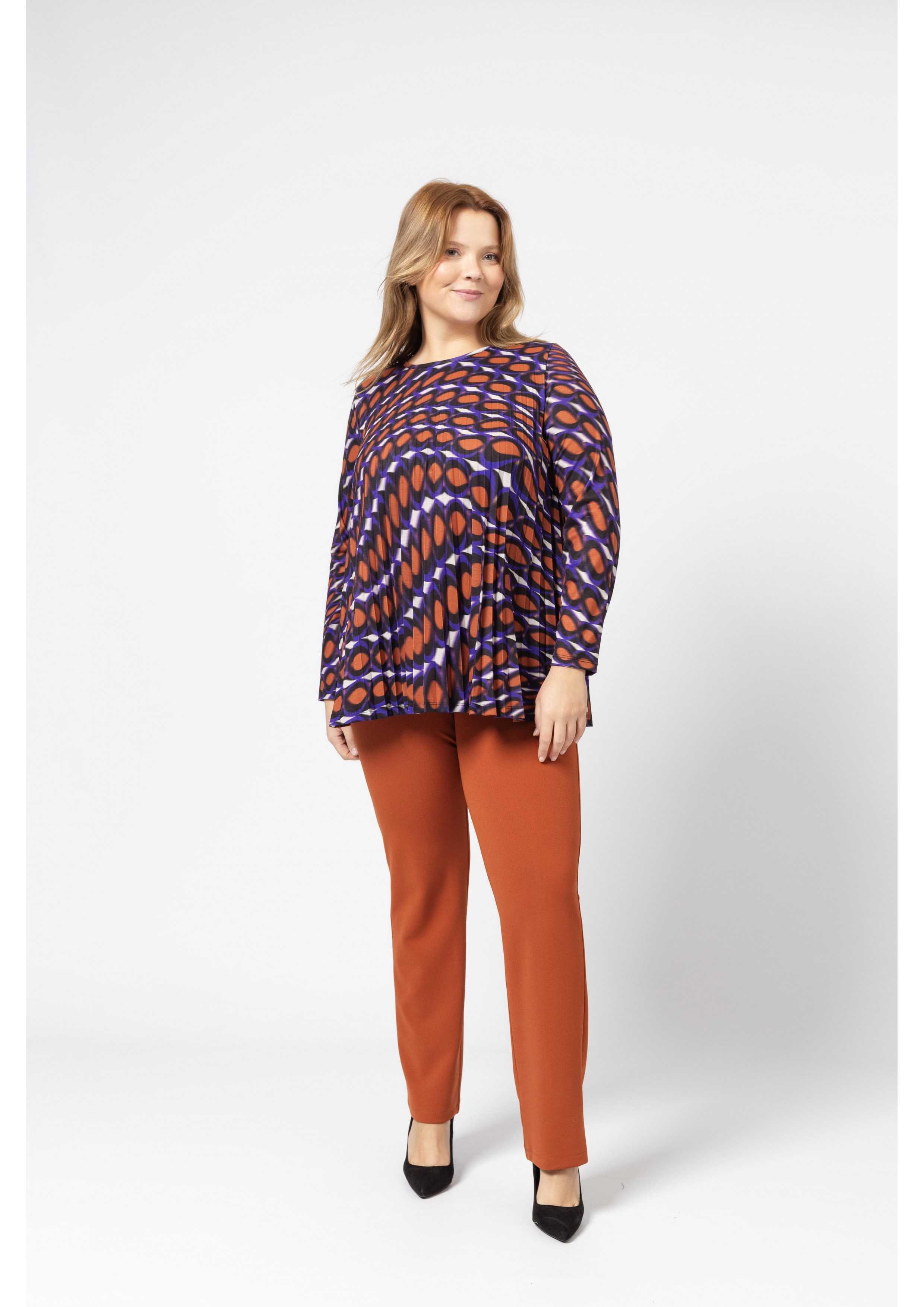 Pantalón de punto liso...