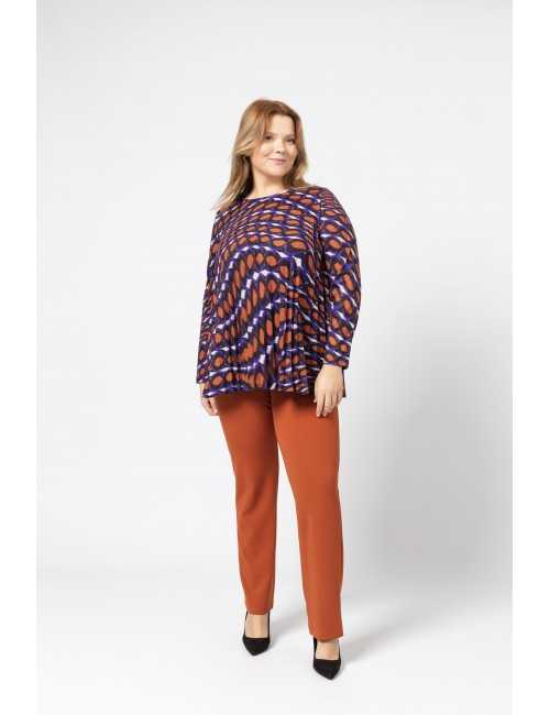 Plain Knit Pants Autumn...