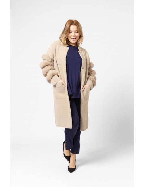 Manteau long uni Collection...