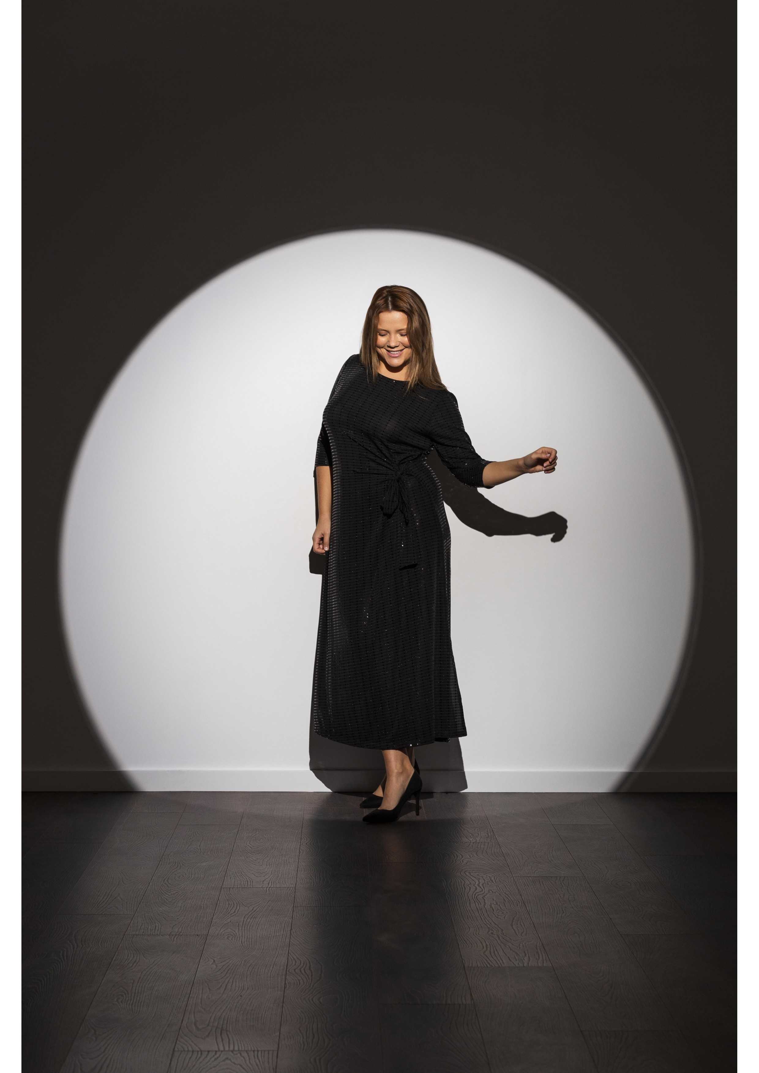 Robe en maille unie...