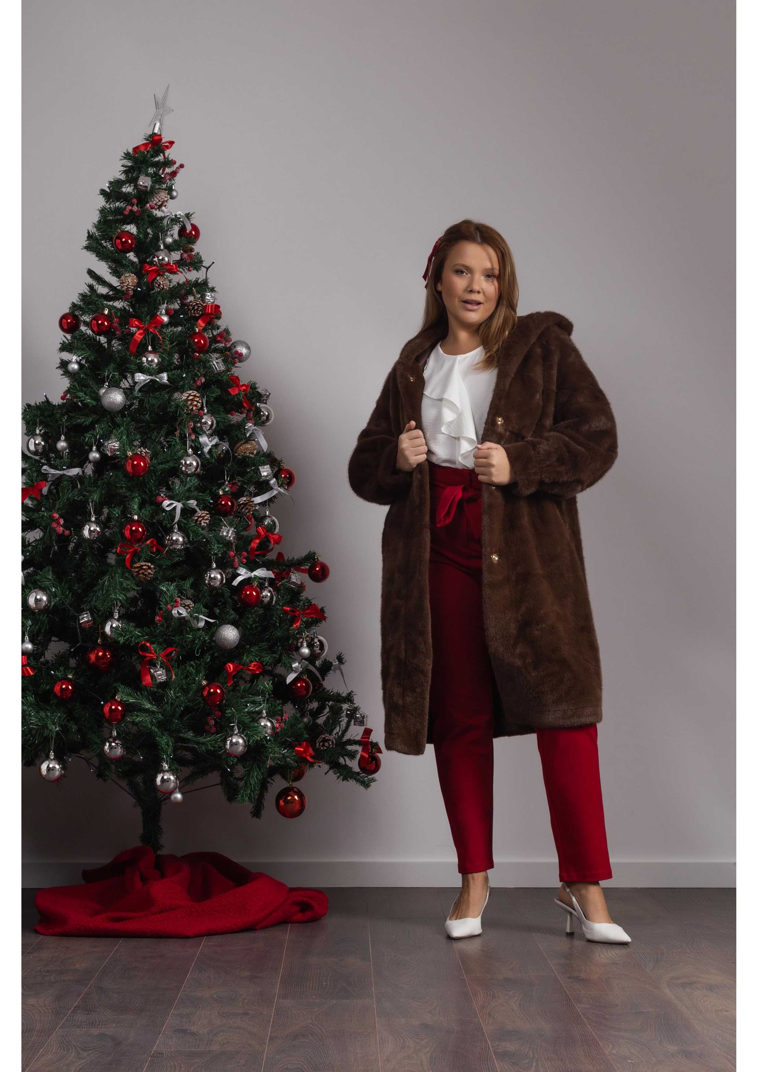 Fur Coat Autumn Winter...