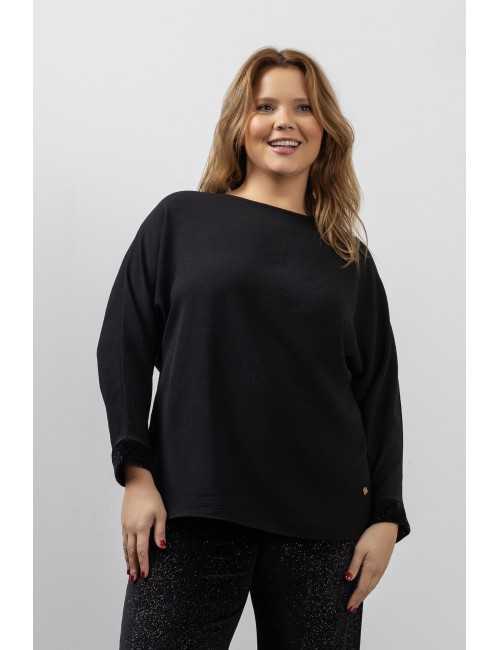 Tunique en tissu uni...