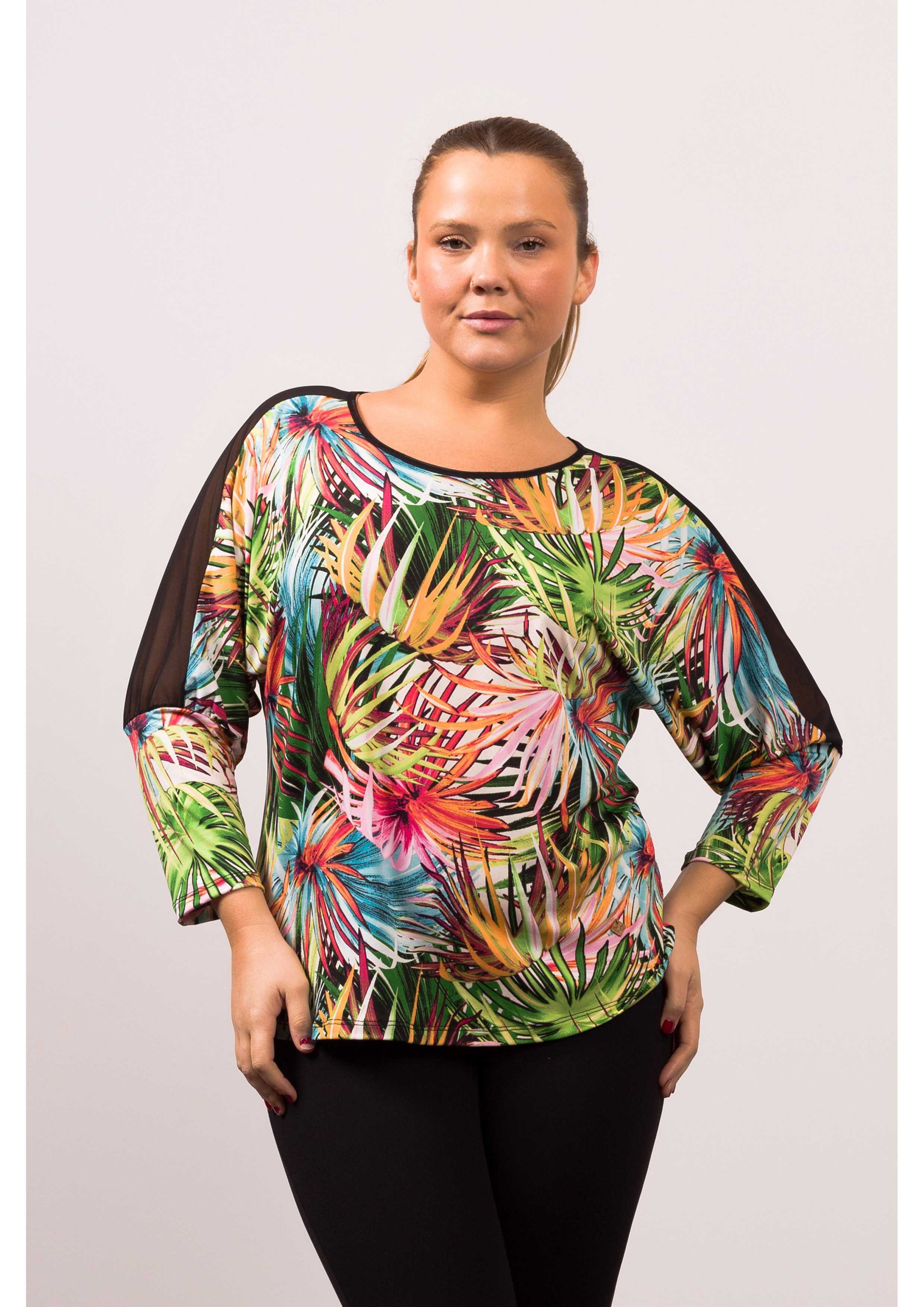 Pull en maille imprimé...